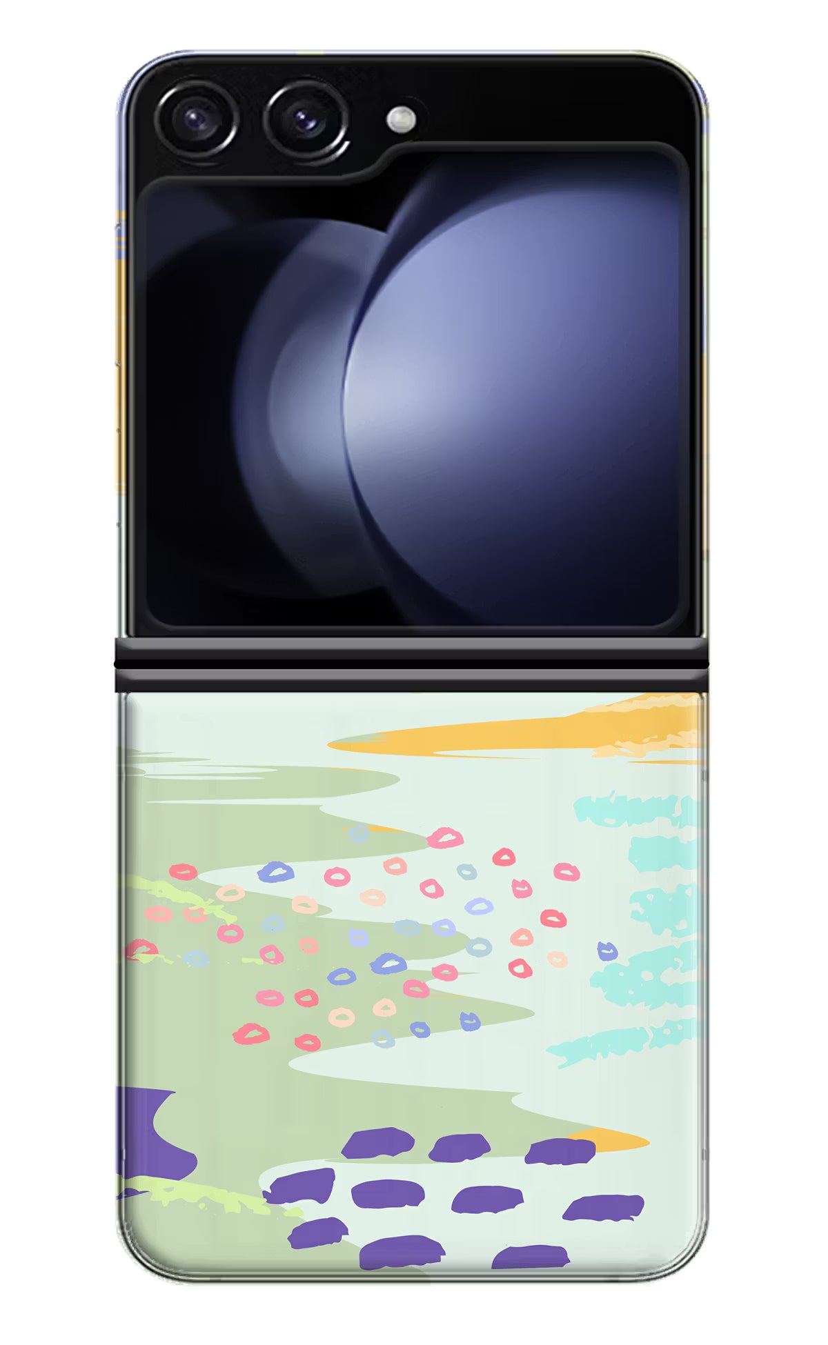 Scenery Samsung Galaxy Z Flip5 Hard Case Back Cover by Casekaro