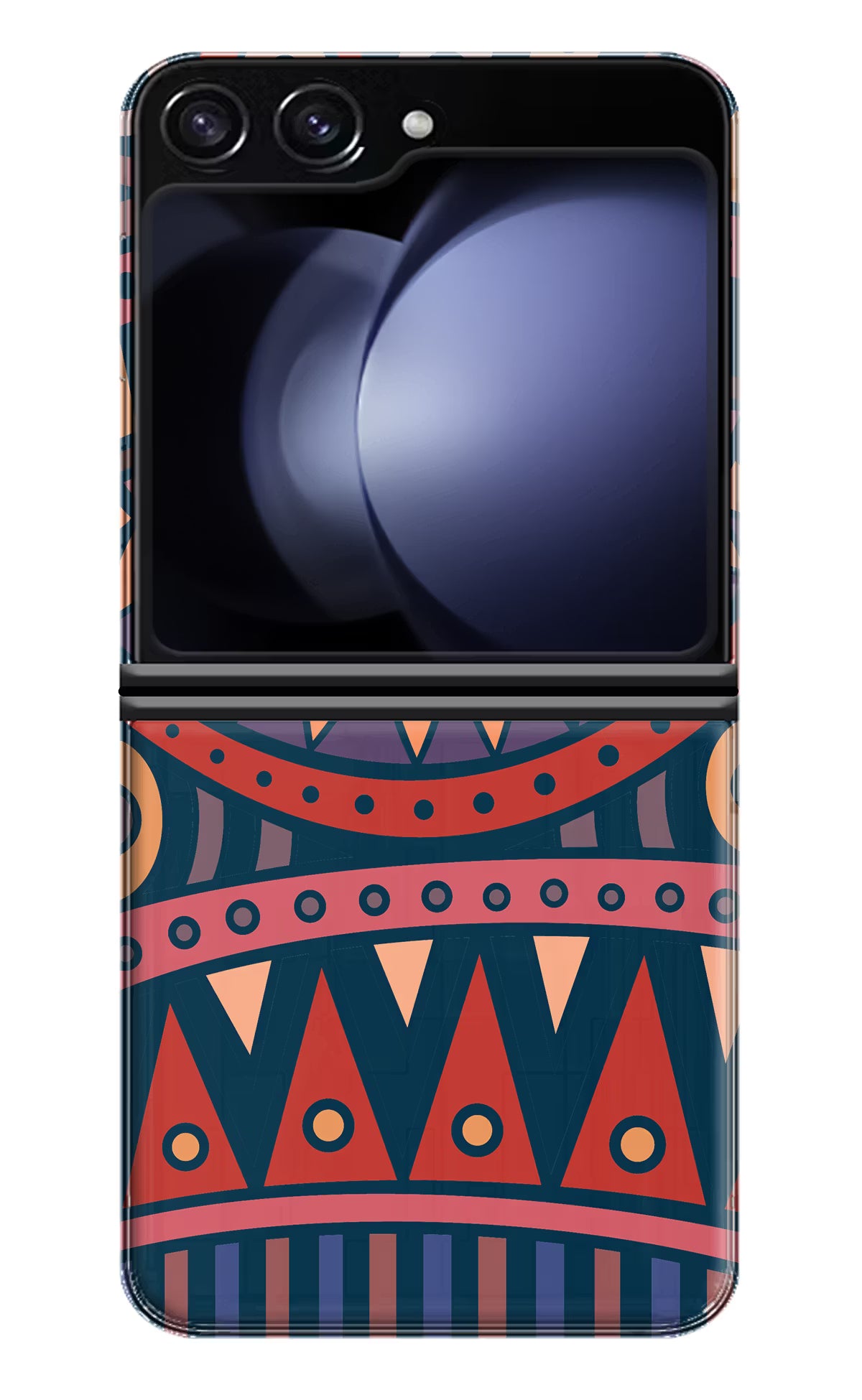 African Culture Design Samsung Galaxy Z Flip5 Hard Case Back Cover by Casekaro