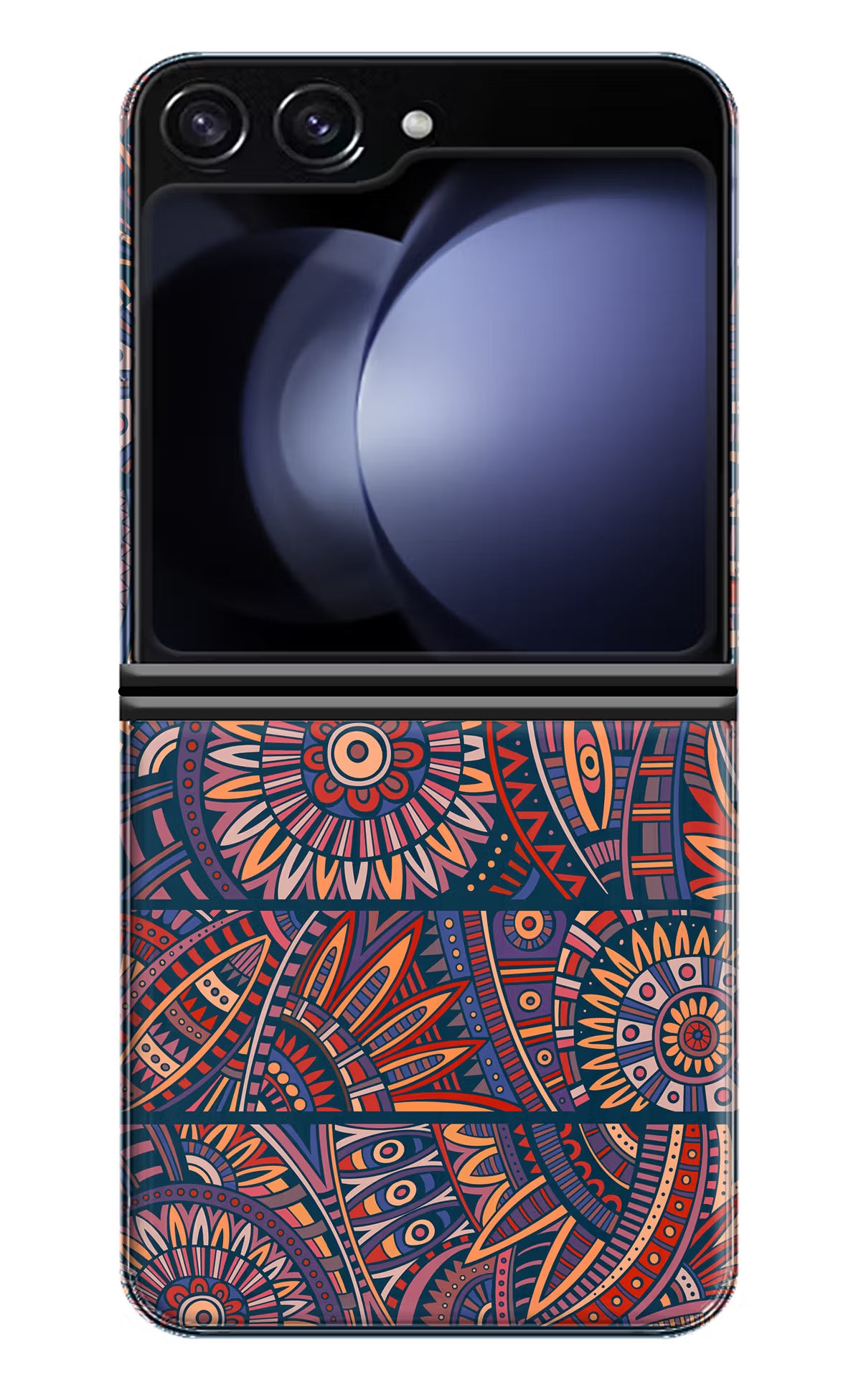 African Culture Design Samsung Galaxy Z Flip5 Hard Case Back Cover by Casekaro