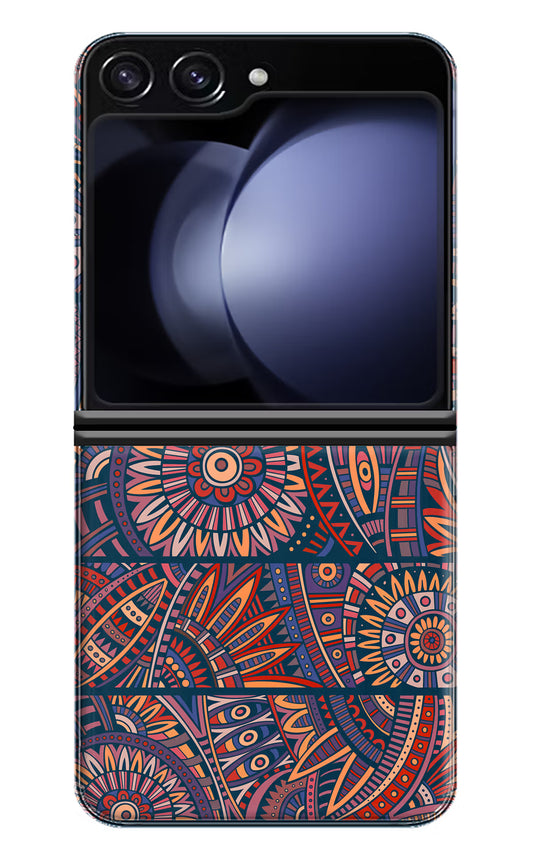 African Culture Design Samsung Galaxy Z Flip5 Hard Case Back Cover by Casekaro