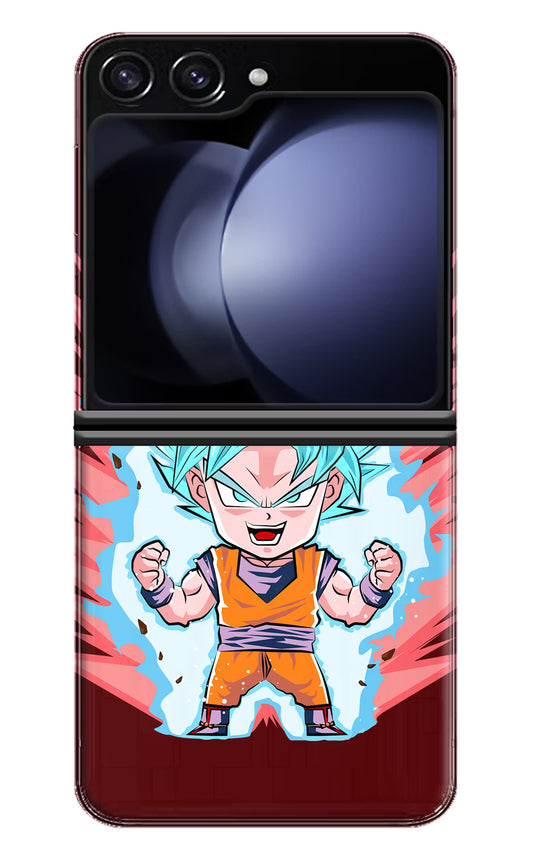 Goku Little Samsung Galaxy Z Flip5 Hard Case Back Cover by Casekaro
