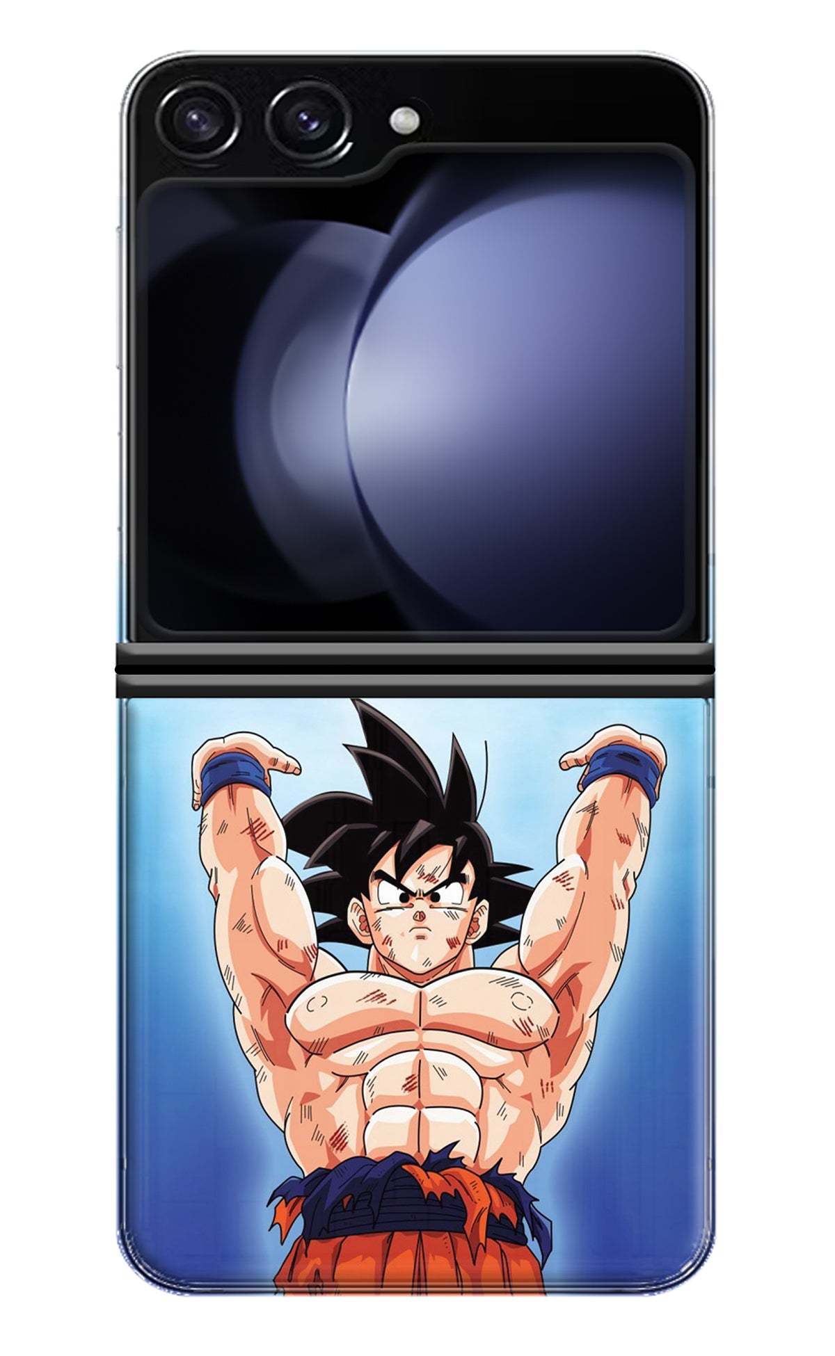 Goku Power Samsung Galaxy Z Flip5 Back Cover