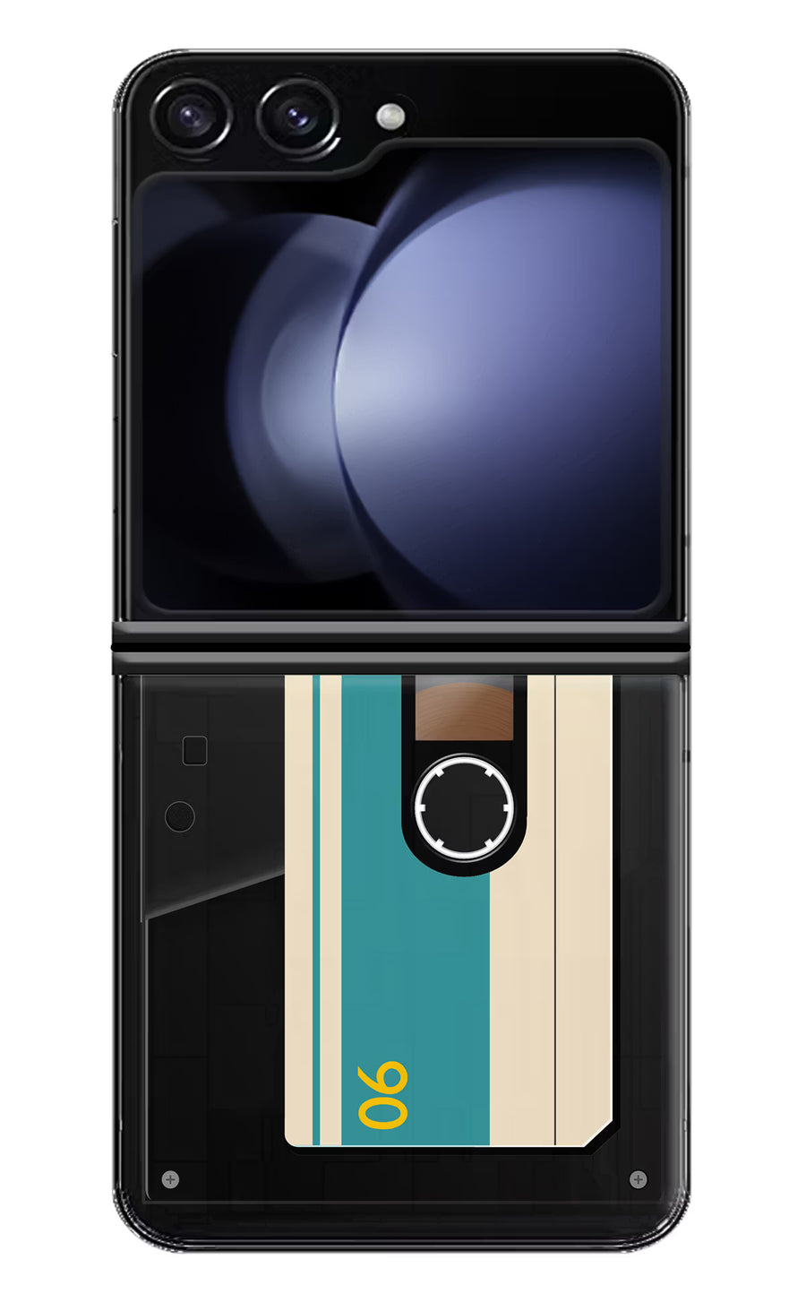 Cassette Samsung Galaxy Z Flip5 Back Cover, Hard case