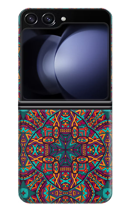 Colour Mandala Samsung Galaxy Z Flip5 Hard Case Back Cover by Casekaro