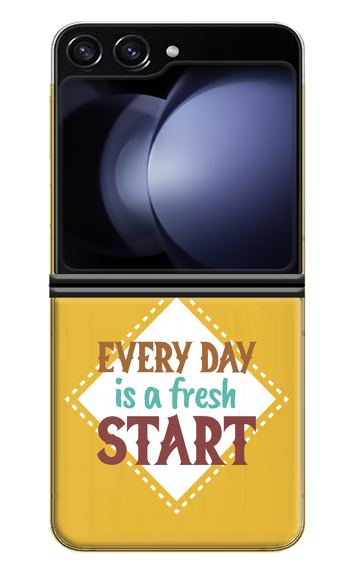 Every day is a Fresh Start Samsung Galaxy Z Flip5 Back Cover