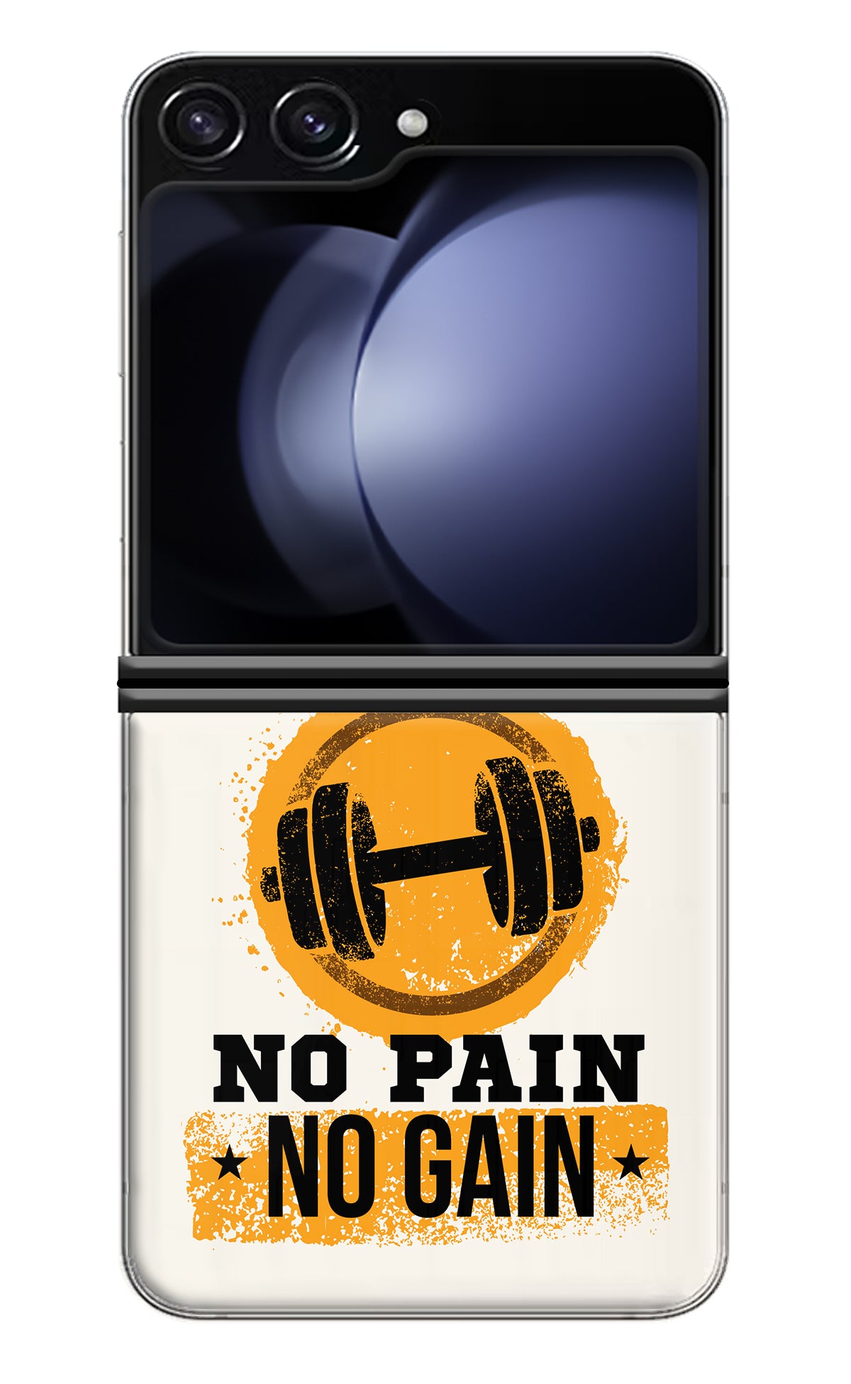 No Pain No Gain Samsung Galaxy Z Flip5 Back Cover