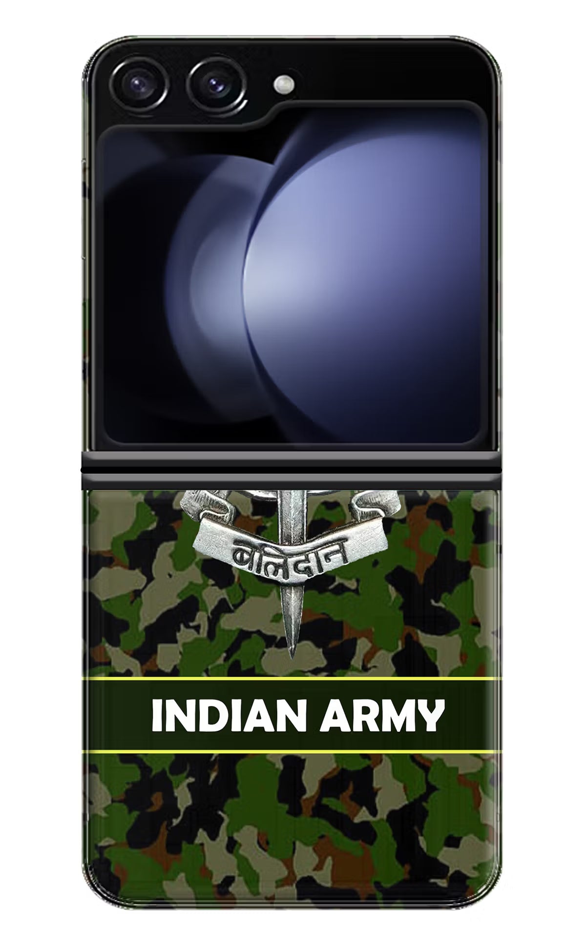 Balidan Indian Logo Samsung Galaxy Z Flip5 Hard Case Back Cover by Casekaro