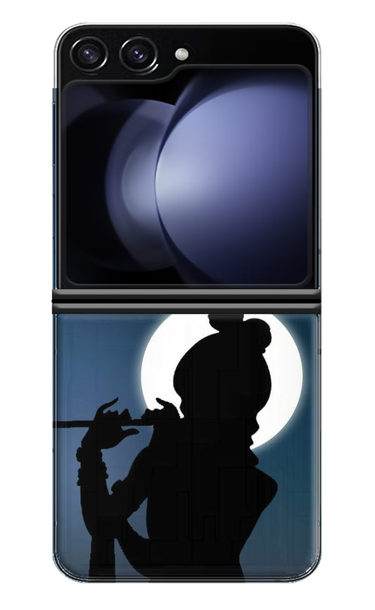 Shri Krishna Silhouette Samsung Galaxy Z Flip5 Back Cover