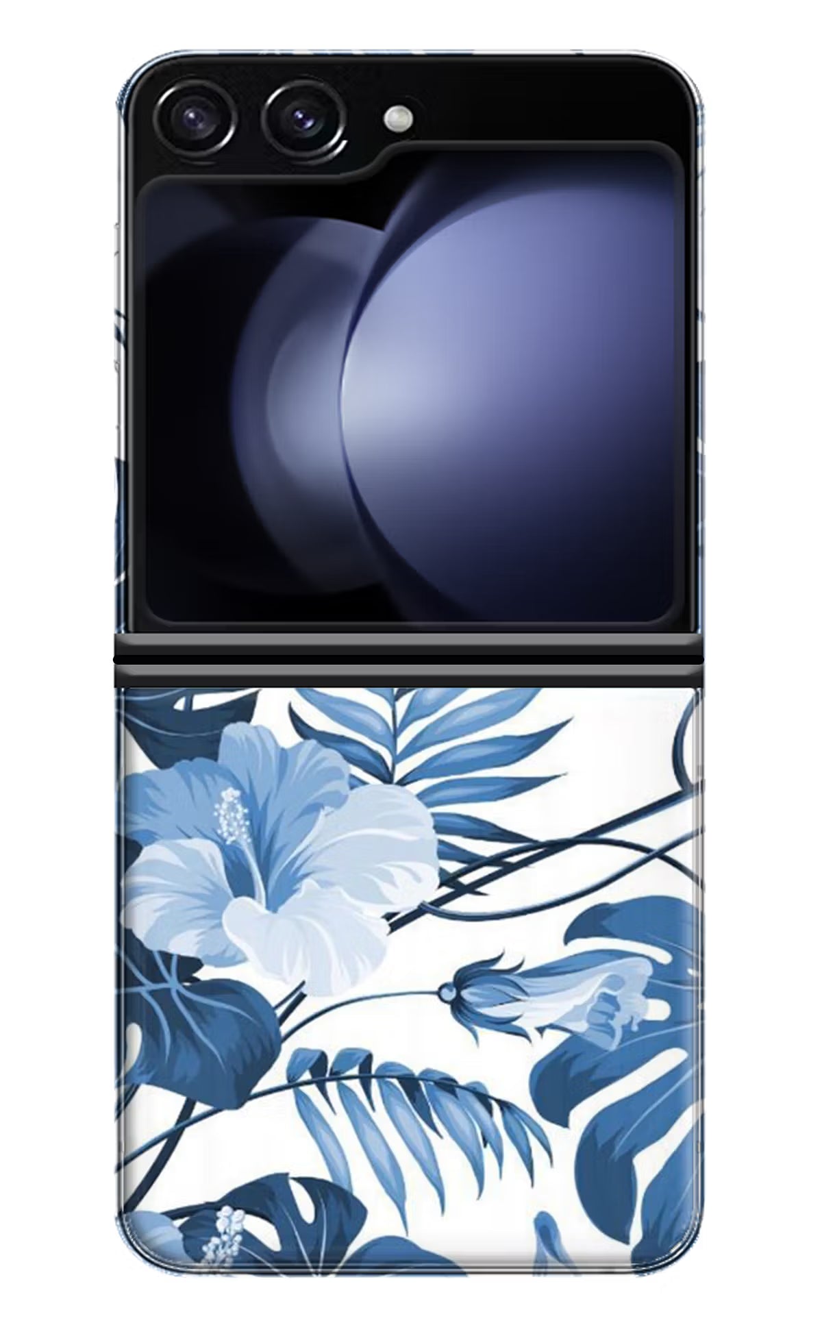 Fabric Art Samsung Galaxy Z Flip5 Hard Case Back Cover by Casekaro