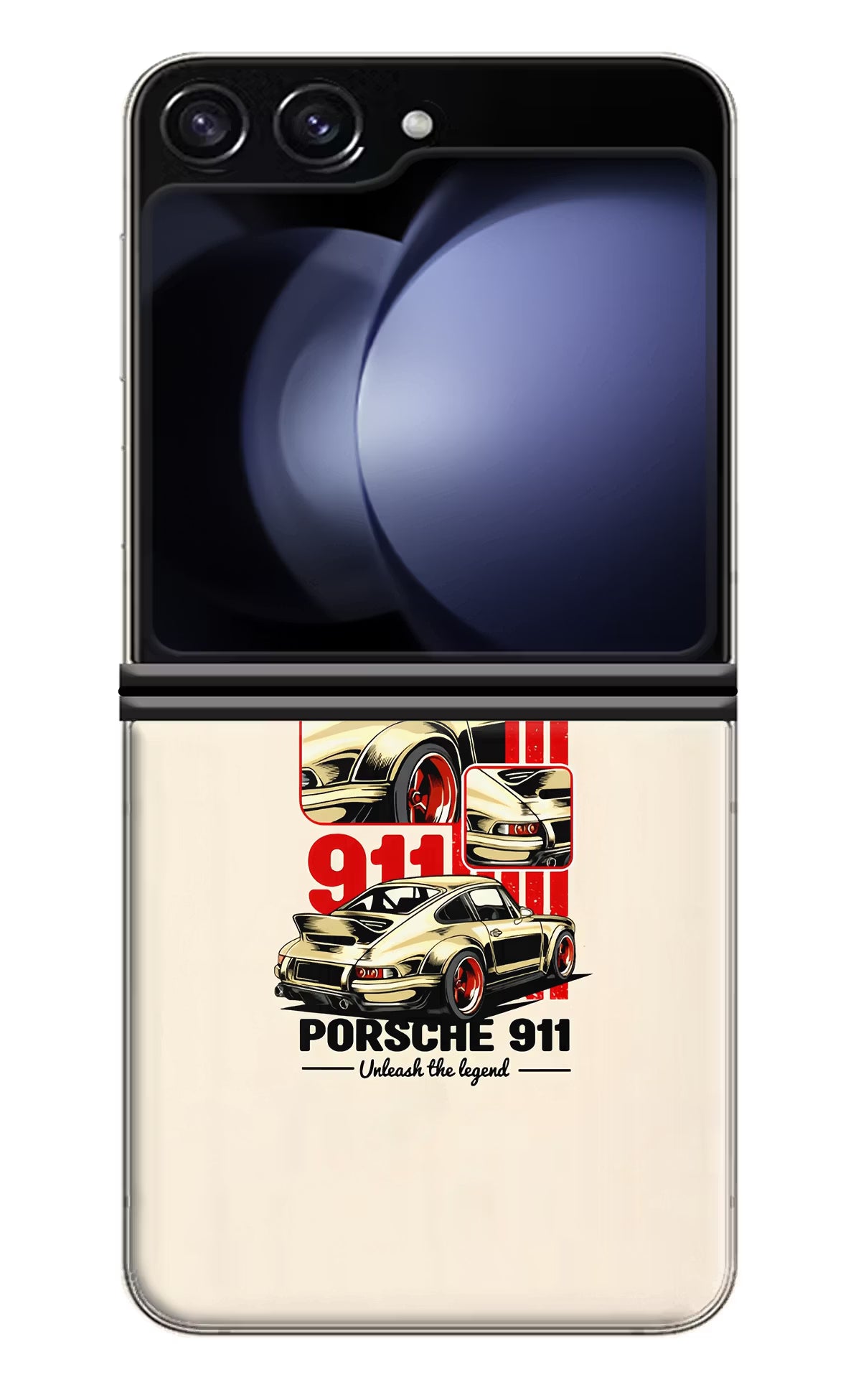 Classic Porsche 911 Samsung Galaxy Z Flip5 Hard Case Back Cover by Casekaro