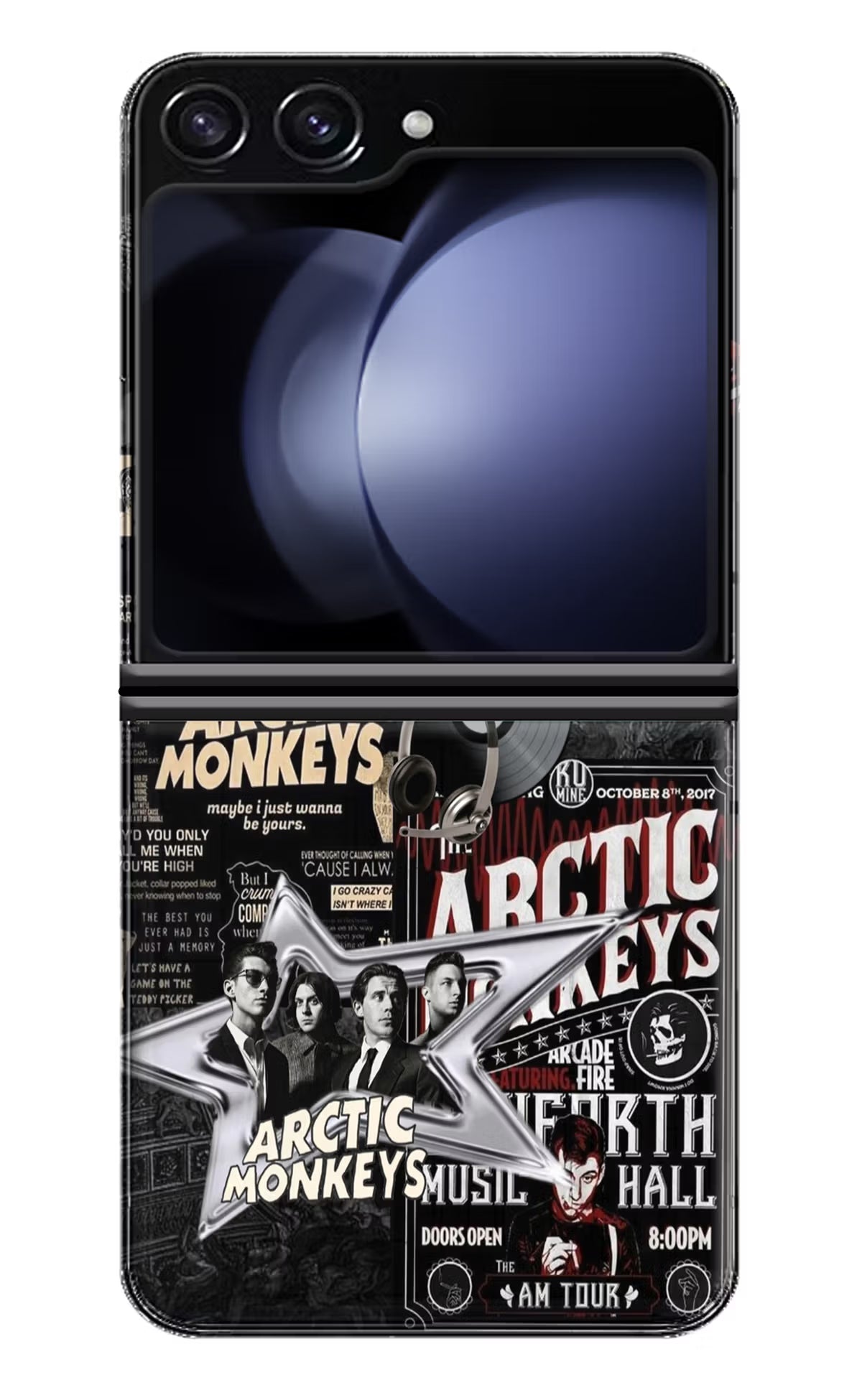 Arctic Monkeys Samsung Galaxy Z Flip5 Hard Case Back Cover by Casekaro