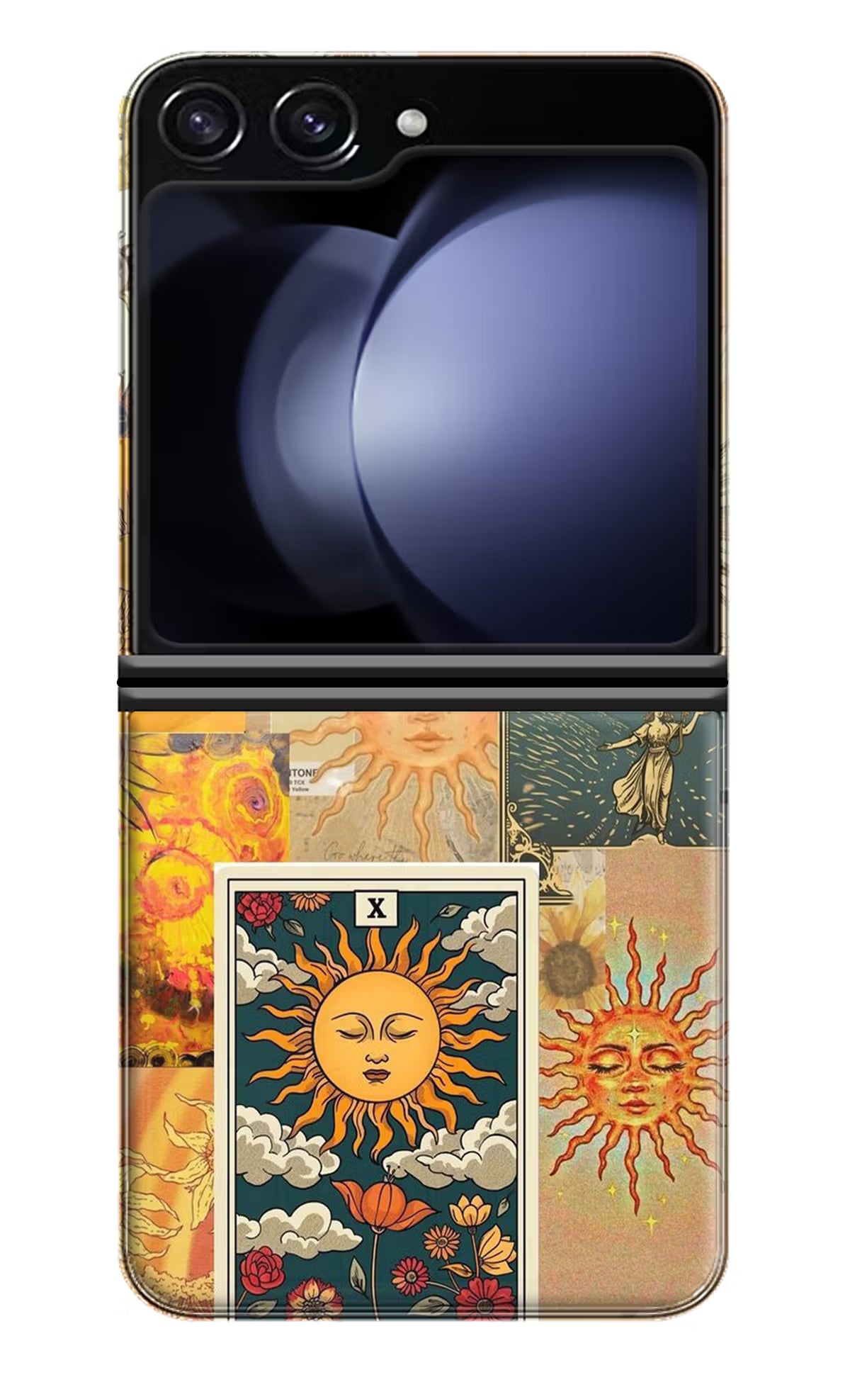 Sun Samsung Galaxy Z Flip5 Hard Case Back Cover by Casekaro