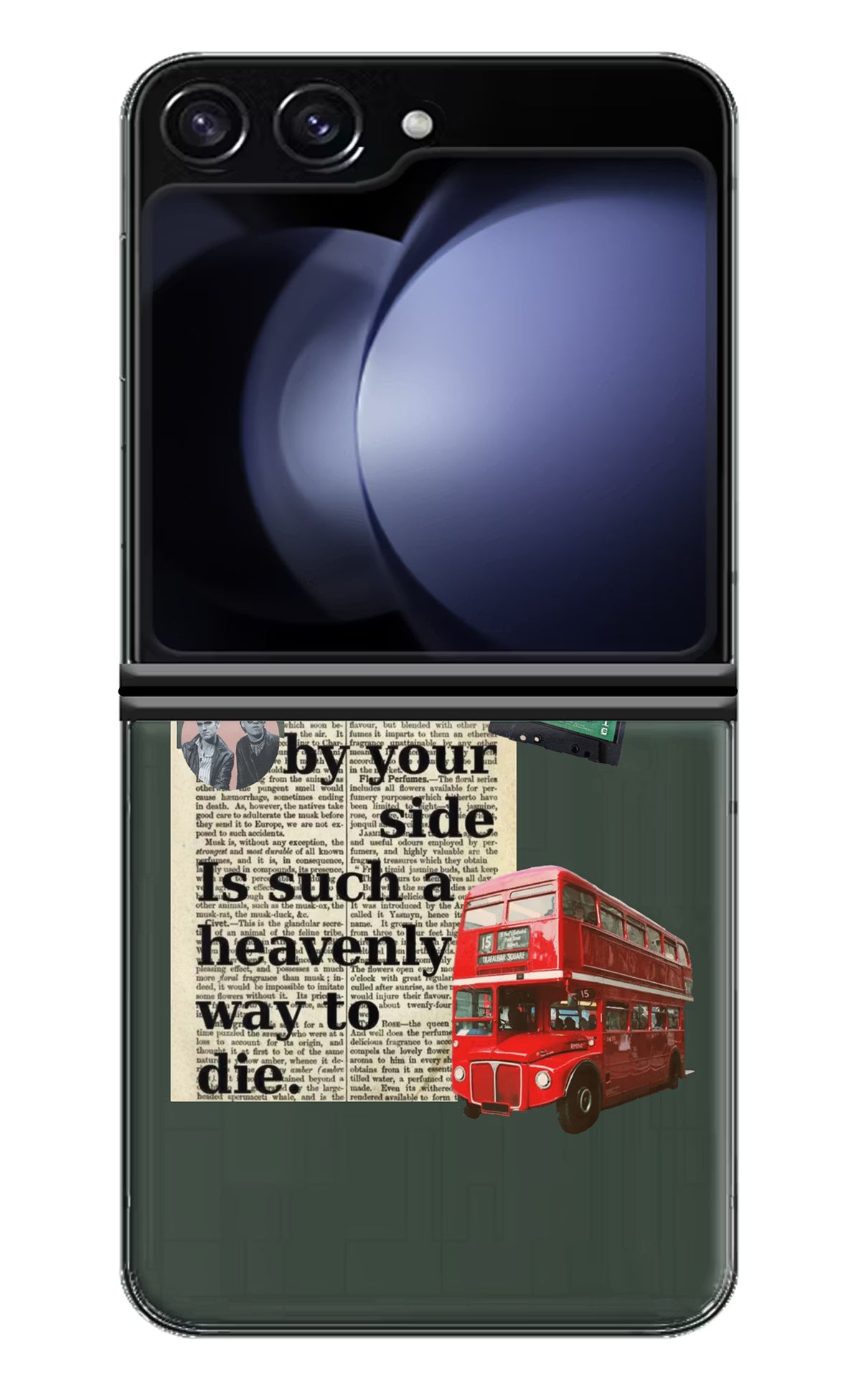 The Smiths Samsung Galaxy Z Flip5 Hard Case Back Cover by Casekaro