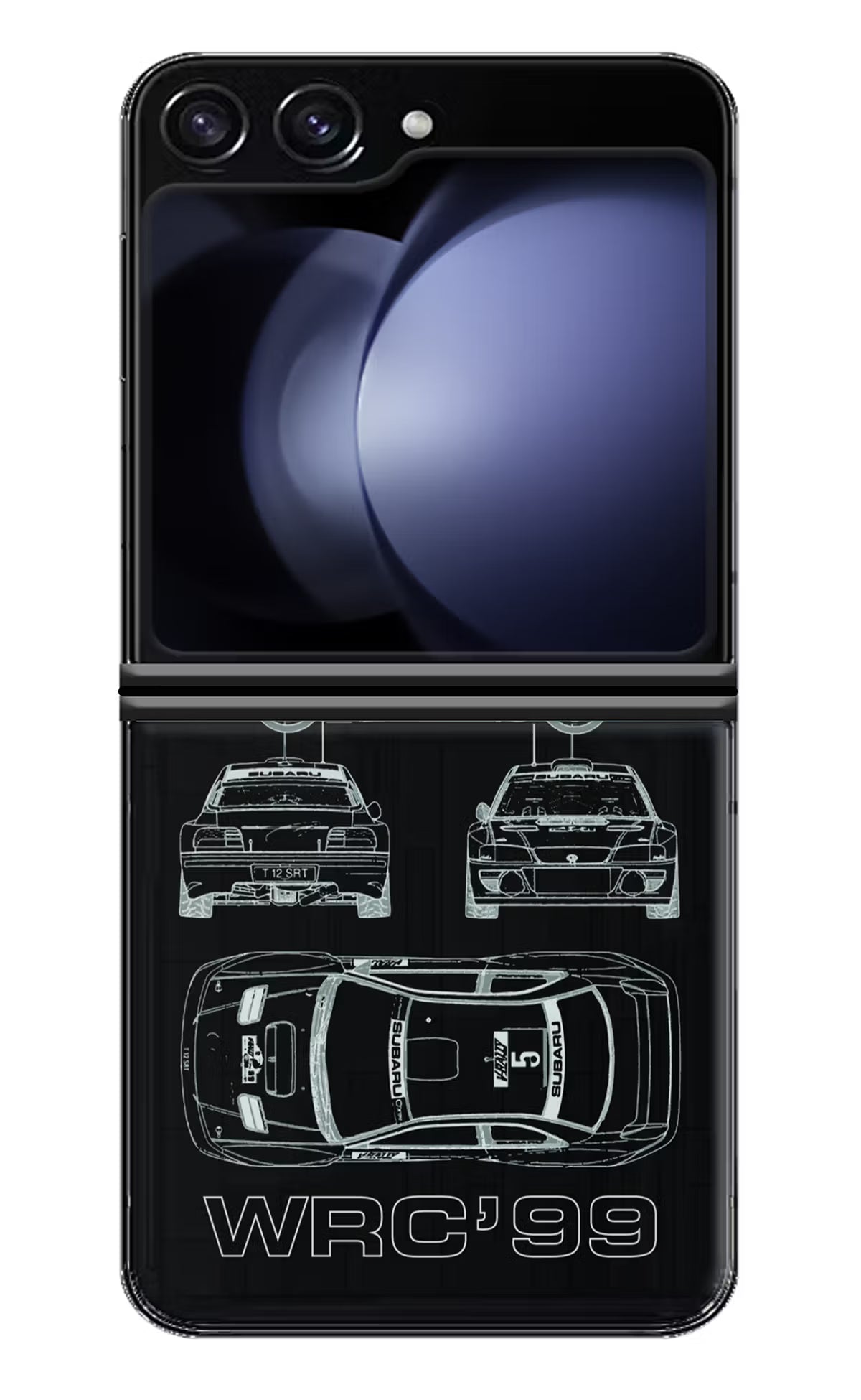 WRC'99 Samsung Galaxy Z Flip5 Hard Case Back Cover by Casekaro