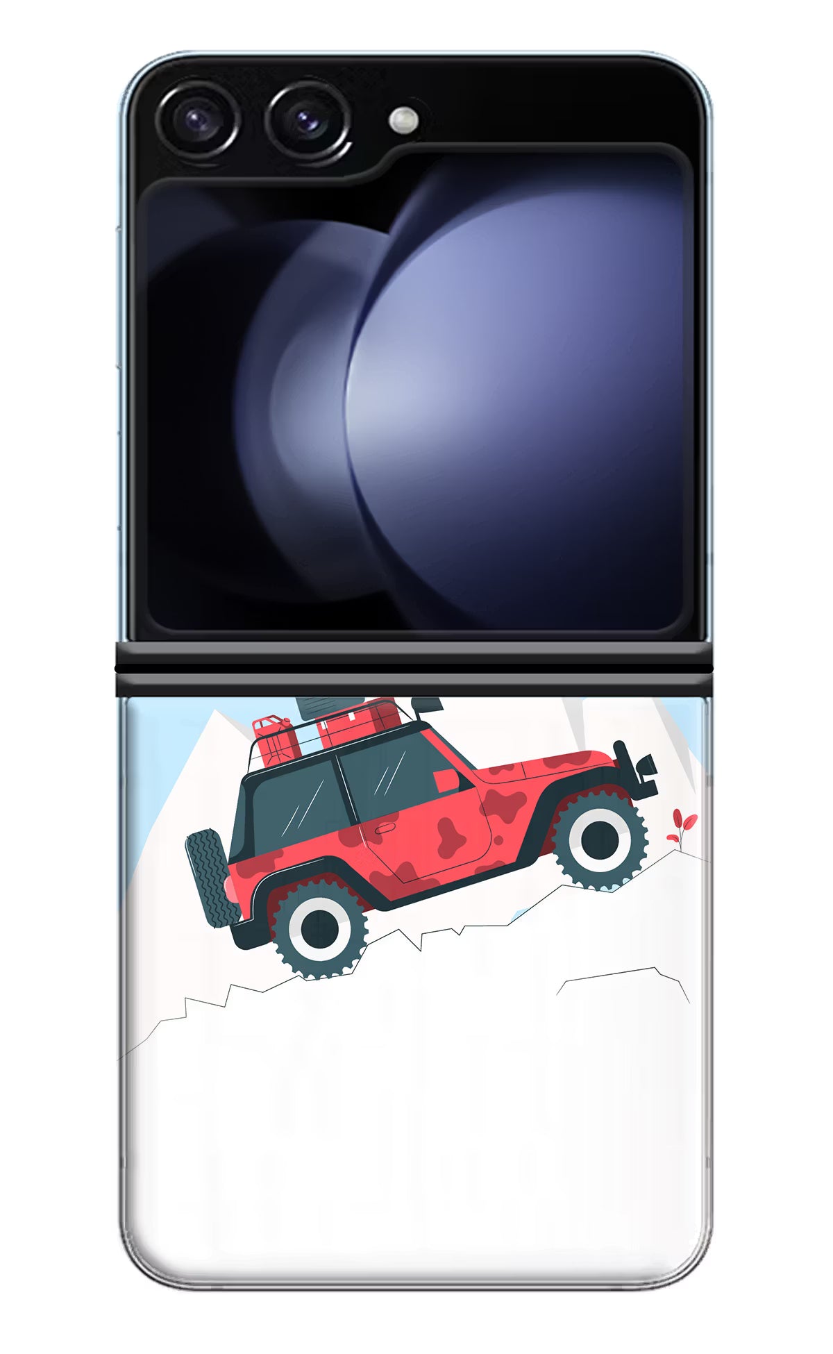 Mountain Trail Beast Samsung Galaxy Z Flip5 Hard Case Back Cover by Casekaro