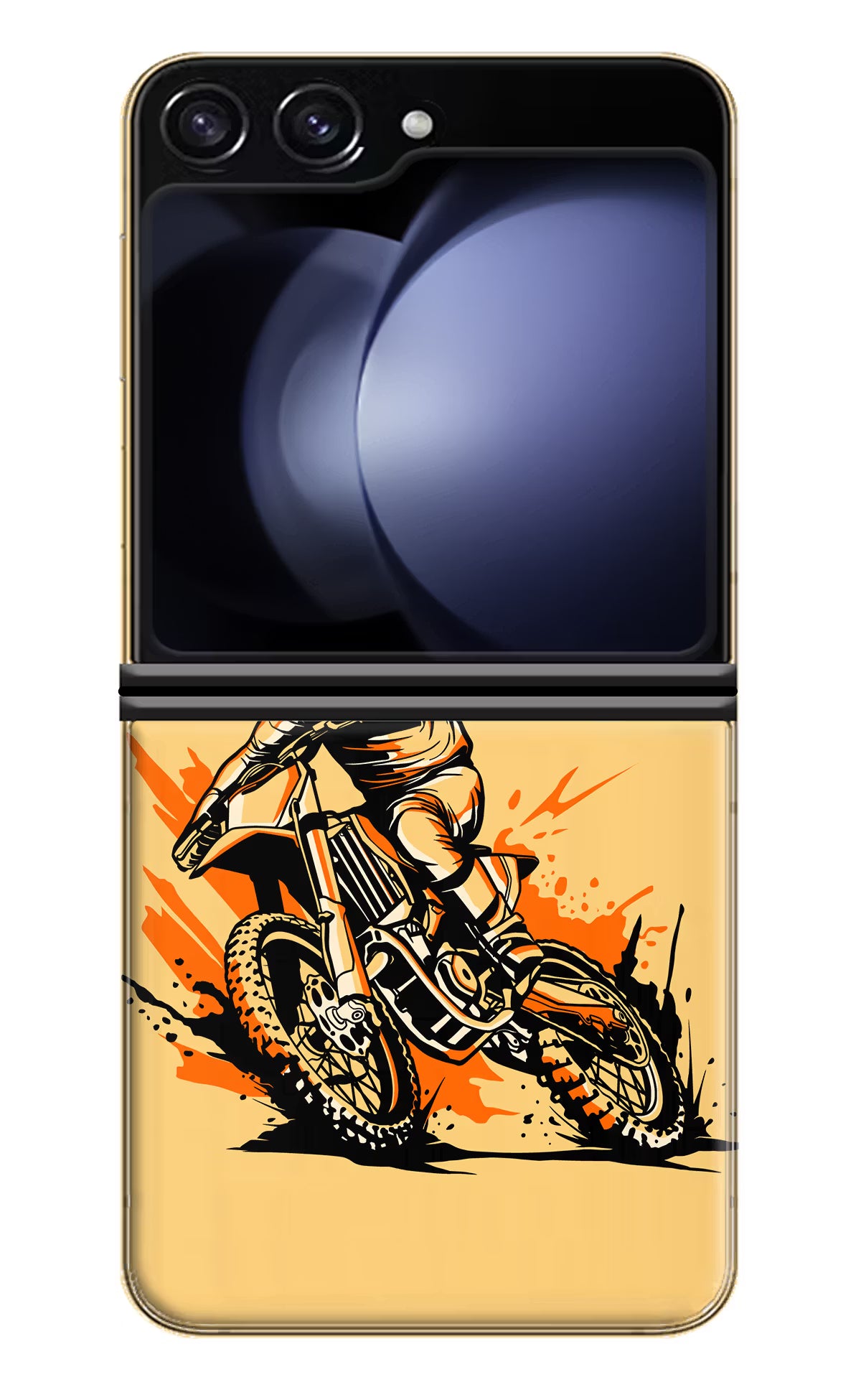 Off-Road Fury Samsung Galaxy Z Flip5 Hard Case Back Cover by Casekaro