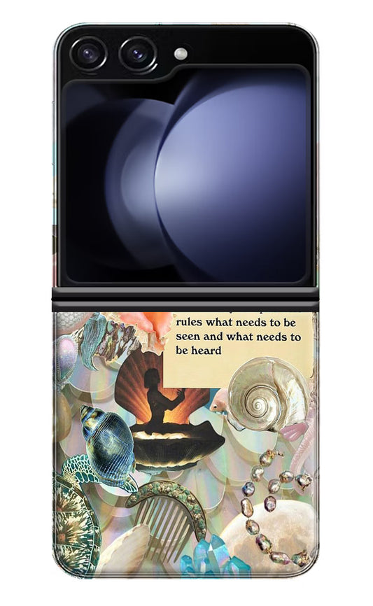 Aquarius Zodiac Samsung Galaxy Z Flip5 Hard Case Back Cover by Casekaro