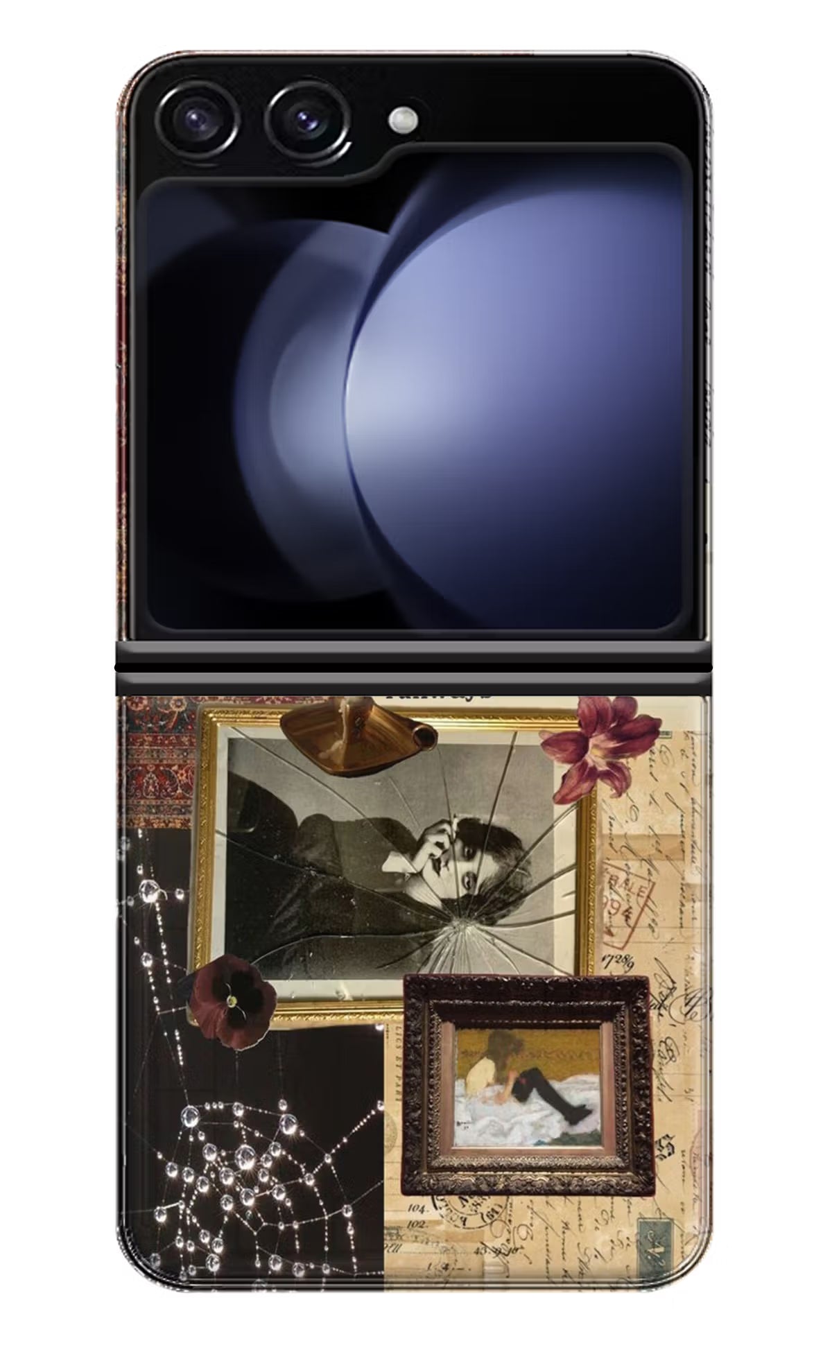 Libra Zodiac Samsung Galaxy Z Flip5 Hard Case Back Cover by Casekaro