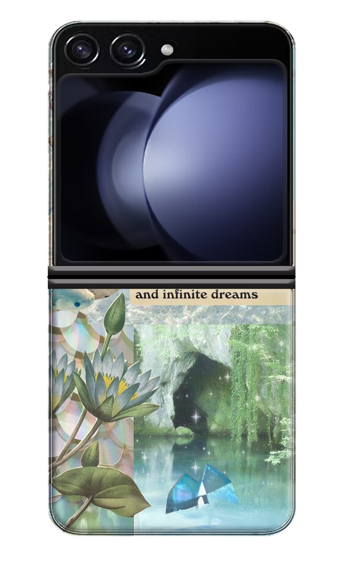 Pisces Zodiac Samsung Galaxy Z Flip5 Hard Case Back Cover by Casekaro