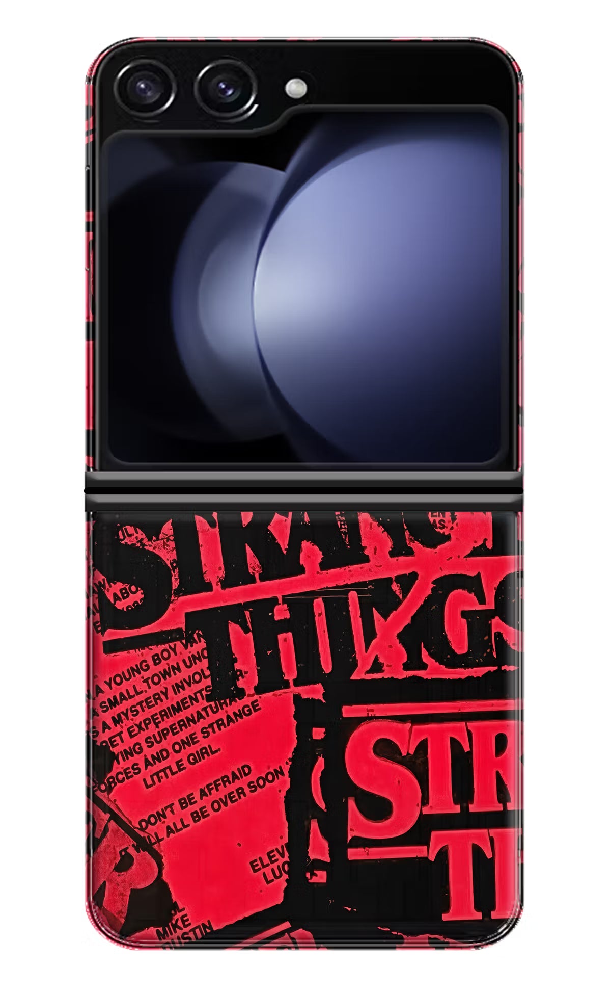 Ordinary Things Samsung Galaxy Z Flip5 Hard Case Back Cover by Casekaro