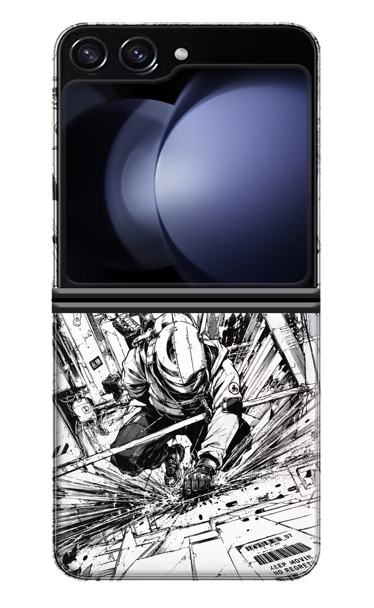 Who's Next Samsung Galaxy Z Flip5 Hard Case Back Cover by Casekaro
