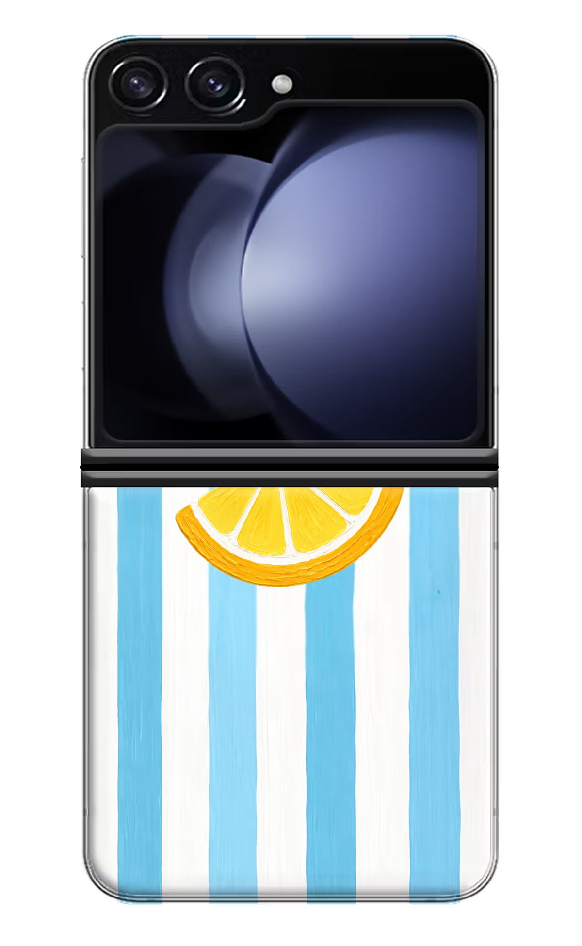Summer Lemon Samsung Galaxy Z Flip5 Hard Case Back Cover by Casekaro