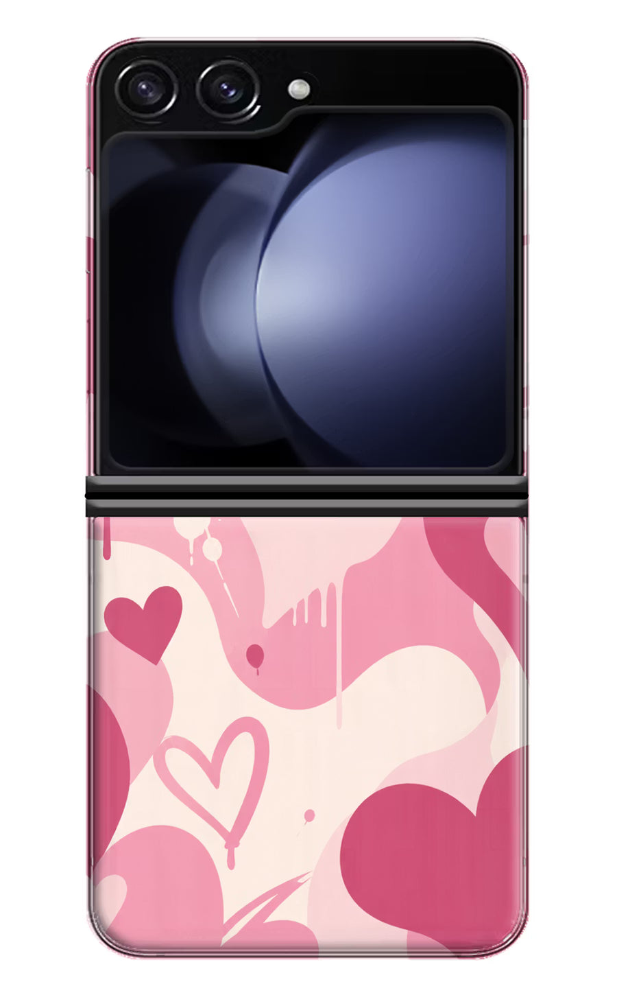 Hearty case Samsung Galaxy Z Flip5 Back Cover, Hard case