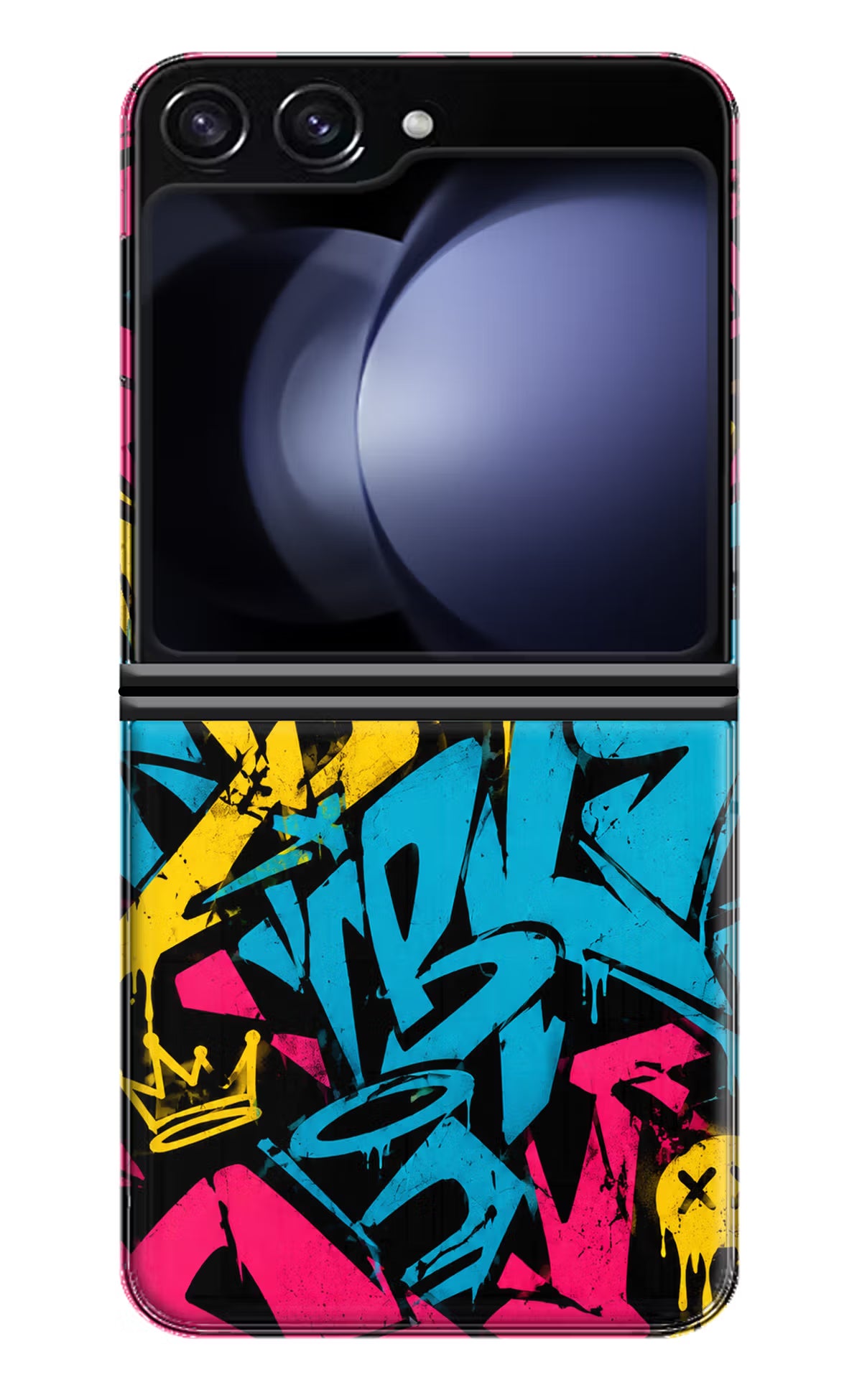 Graffiti Vibe Samsung Galaxy Z Flip5 Back Cover