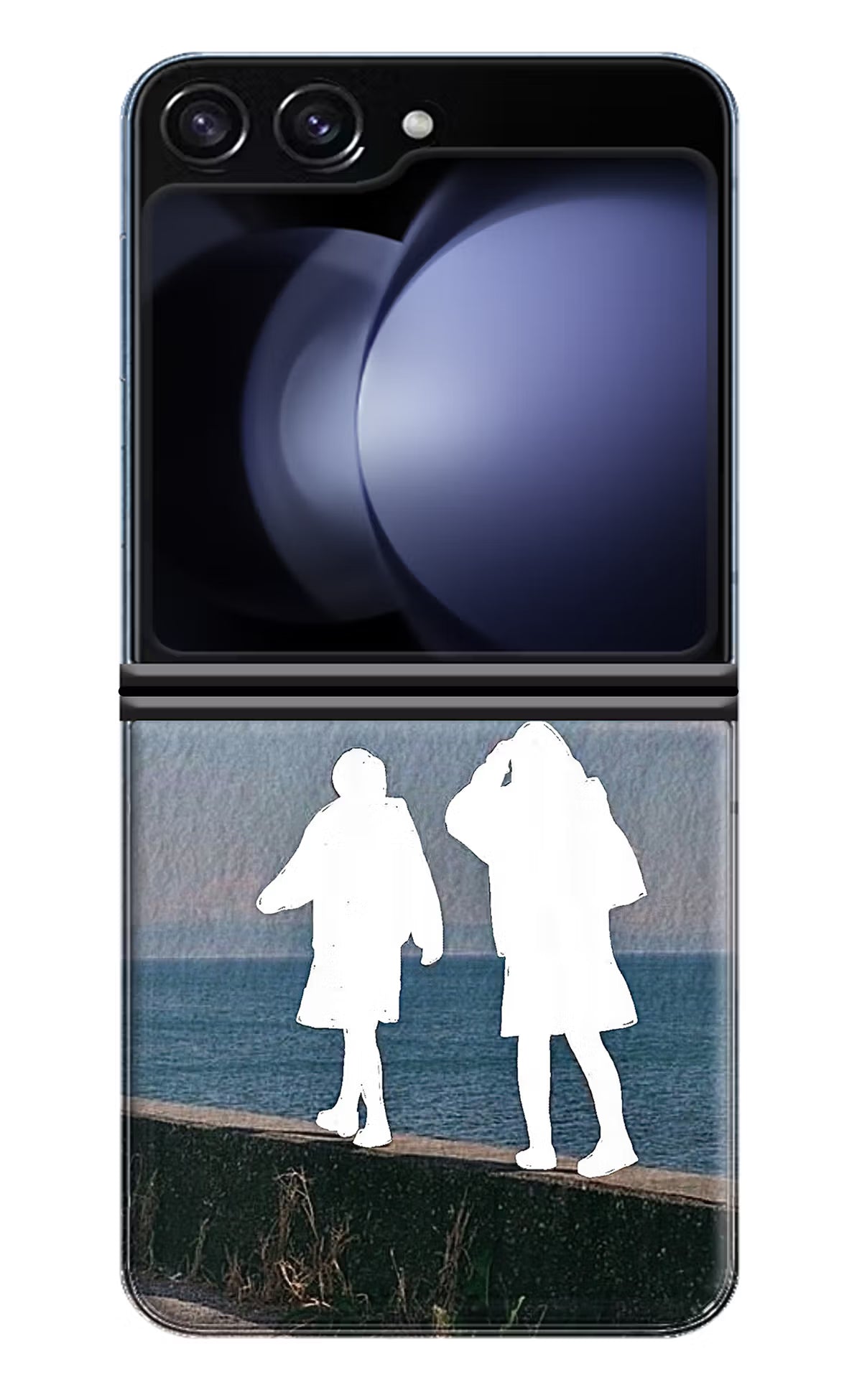 Coastal Dream Samsung Galaxy Z Flip5 Back Cover