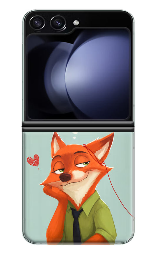 Nick Charm Samsung Galaxy Z Flip5 Hard Case Back Cover by Casekaro
