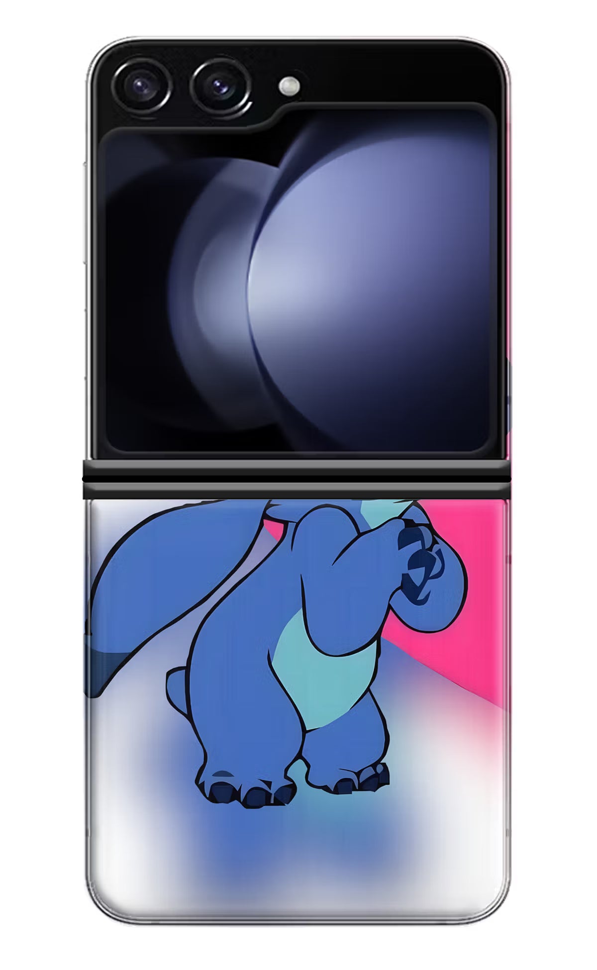 Stitch Hug Samsung Galaxy Z Flip5 Back Cover