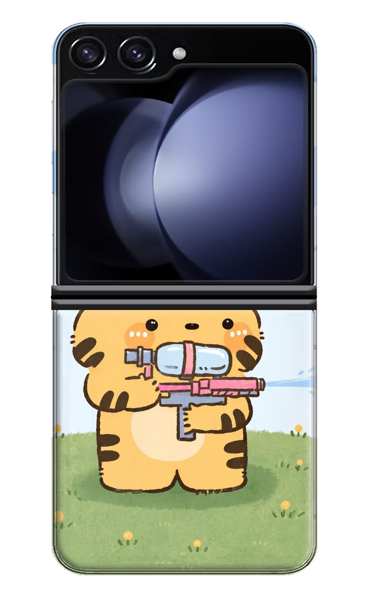Tiger Treat Samsung Galaxy Z Flip5 Back Cover