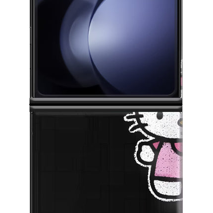 Kitty Charm Samsung Galaxy Z Flip5 Hard Case Back Cover by Casekaro
