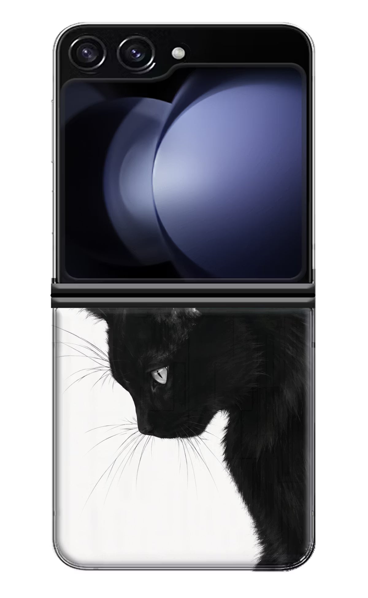 Shadow Gaze Samsung Galaxy Z Flip5 Back Cover