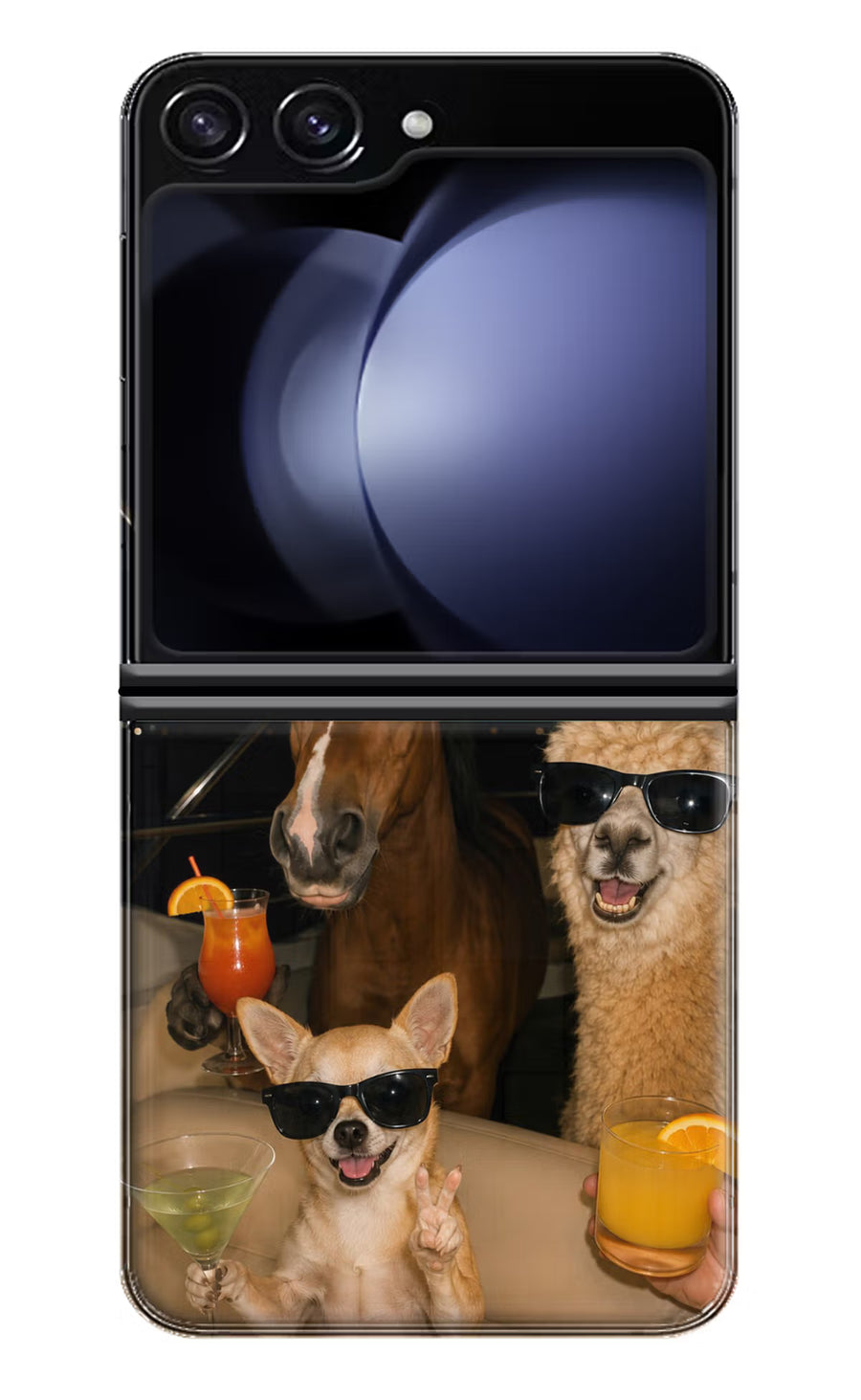 Party Squad Samsung Galaxy Z Flip5 Back Cover, Hard case