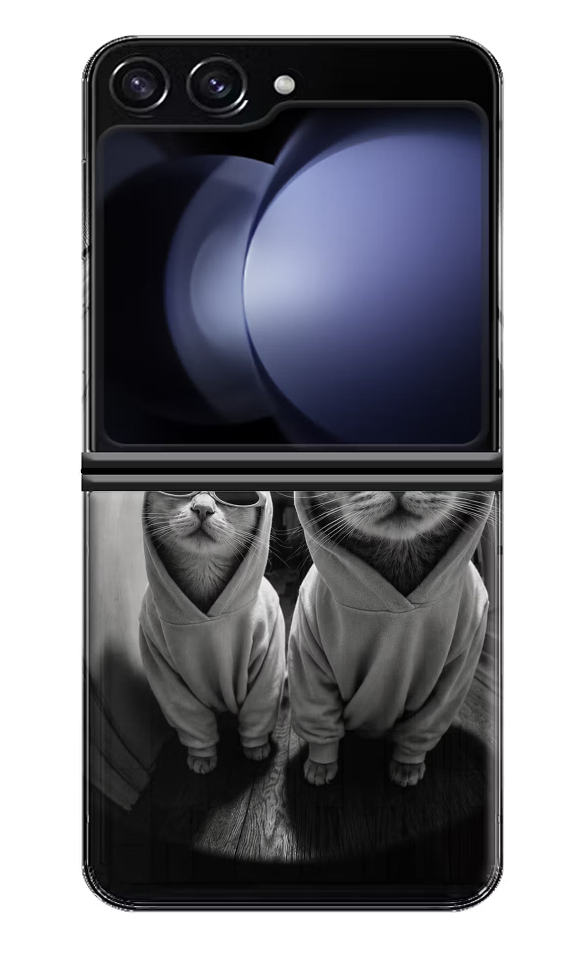 Hood Cats Samsung Galaxy Z Flip5 Back Cover