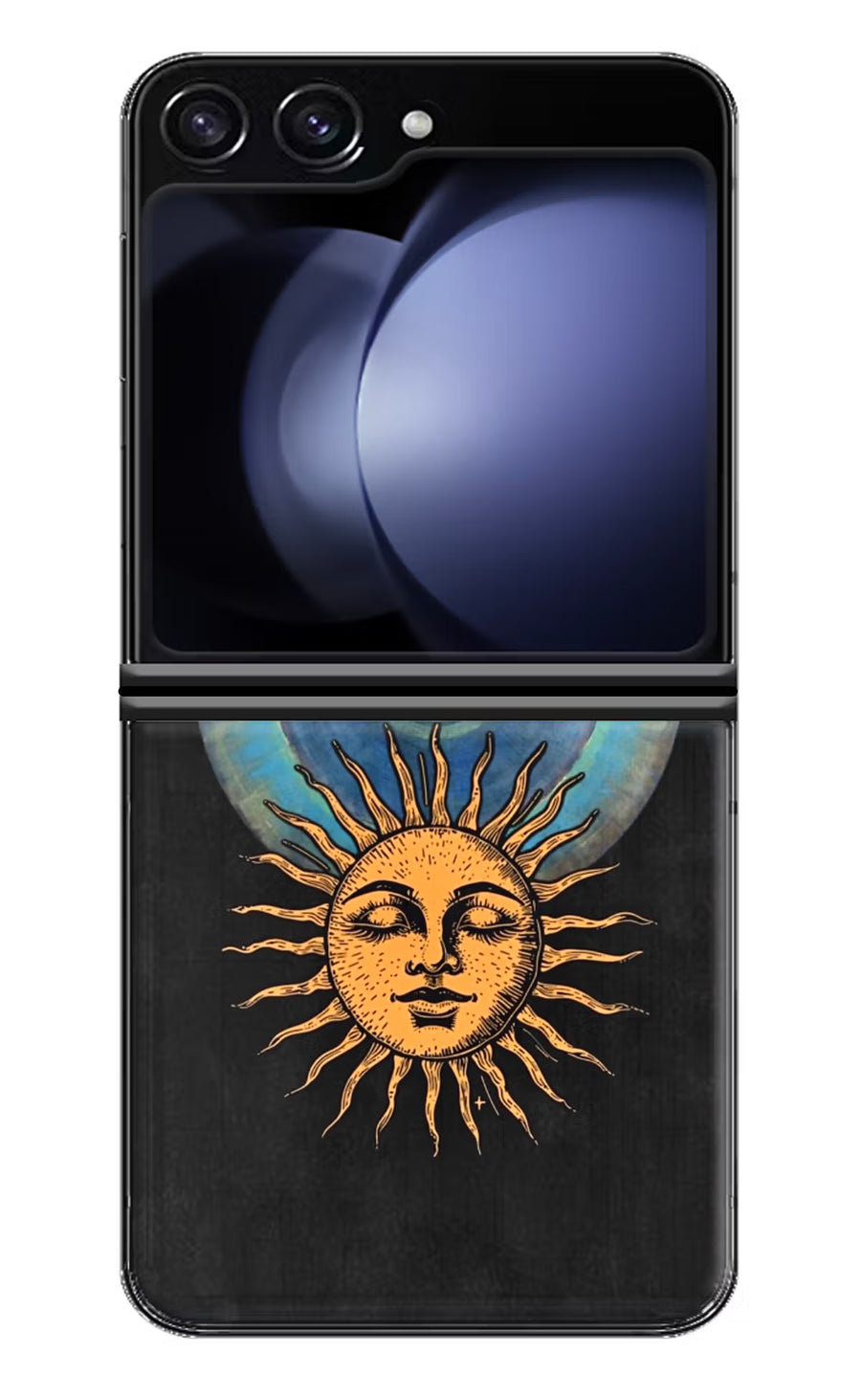 Divine Sun Samsung Galaxy Z Flip5 Back Cover, Hard case