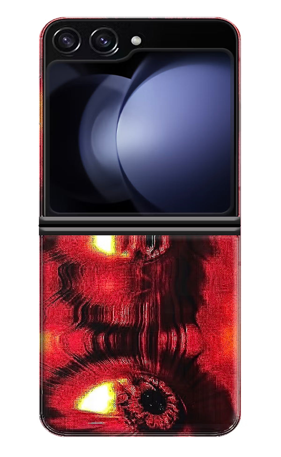 Fire Eye Samsung Galaxy Z Flip5 Back Cover, Hard case