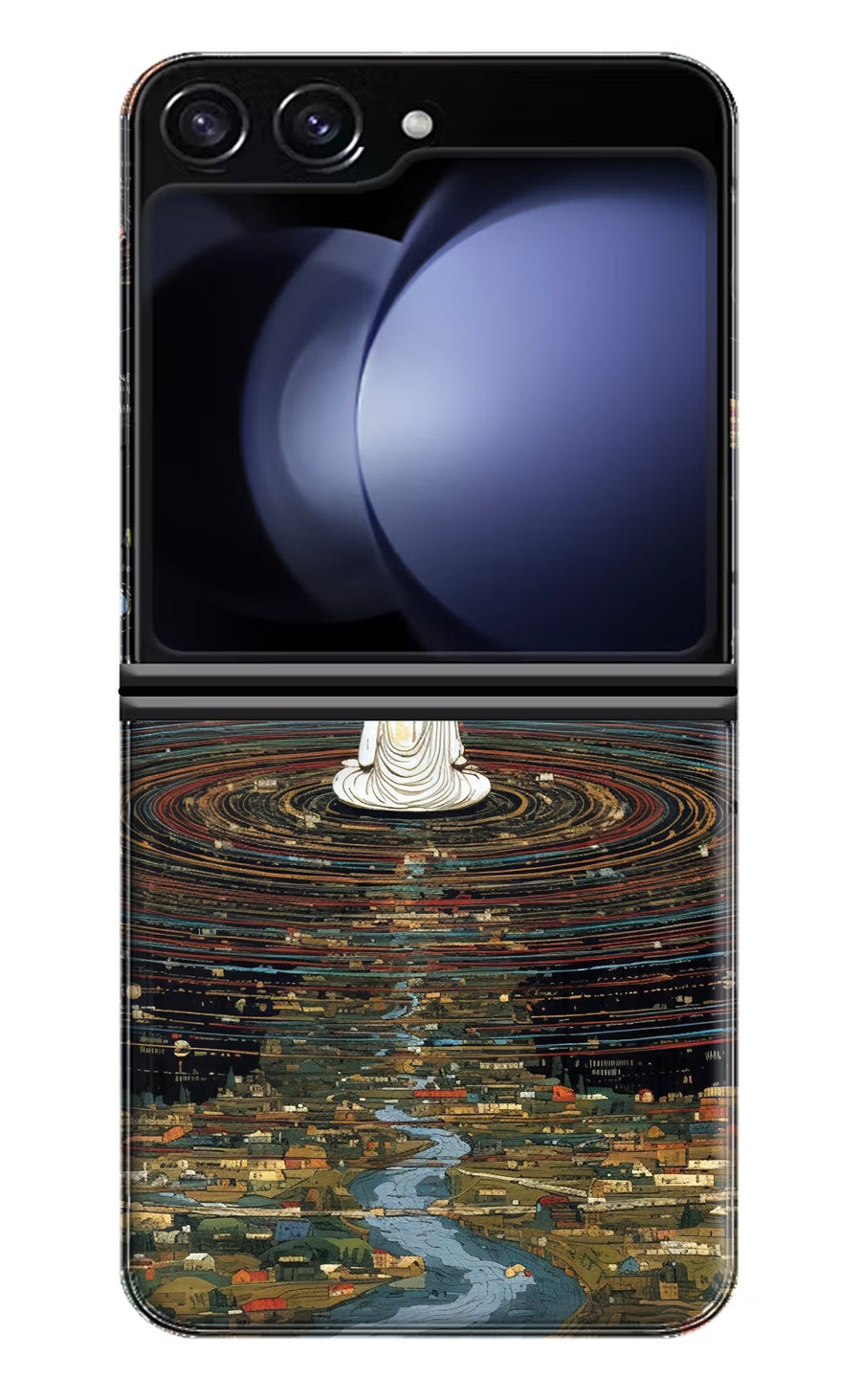 Space Monk Samsung Galaxy Z Flip5 Back Cover, Hard case