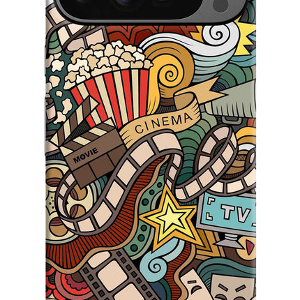 Cinema Abstract Google Pixel 9 Pro XL Hard Case Back Cover by Casekaro