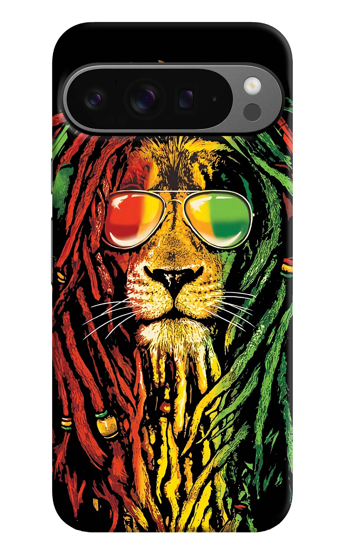 Rasta Lion Google Pixel 9 Pro XL Back Cover