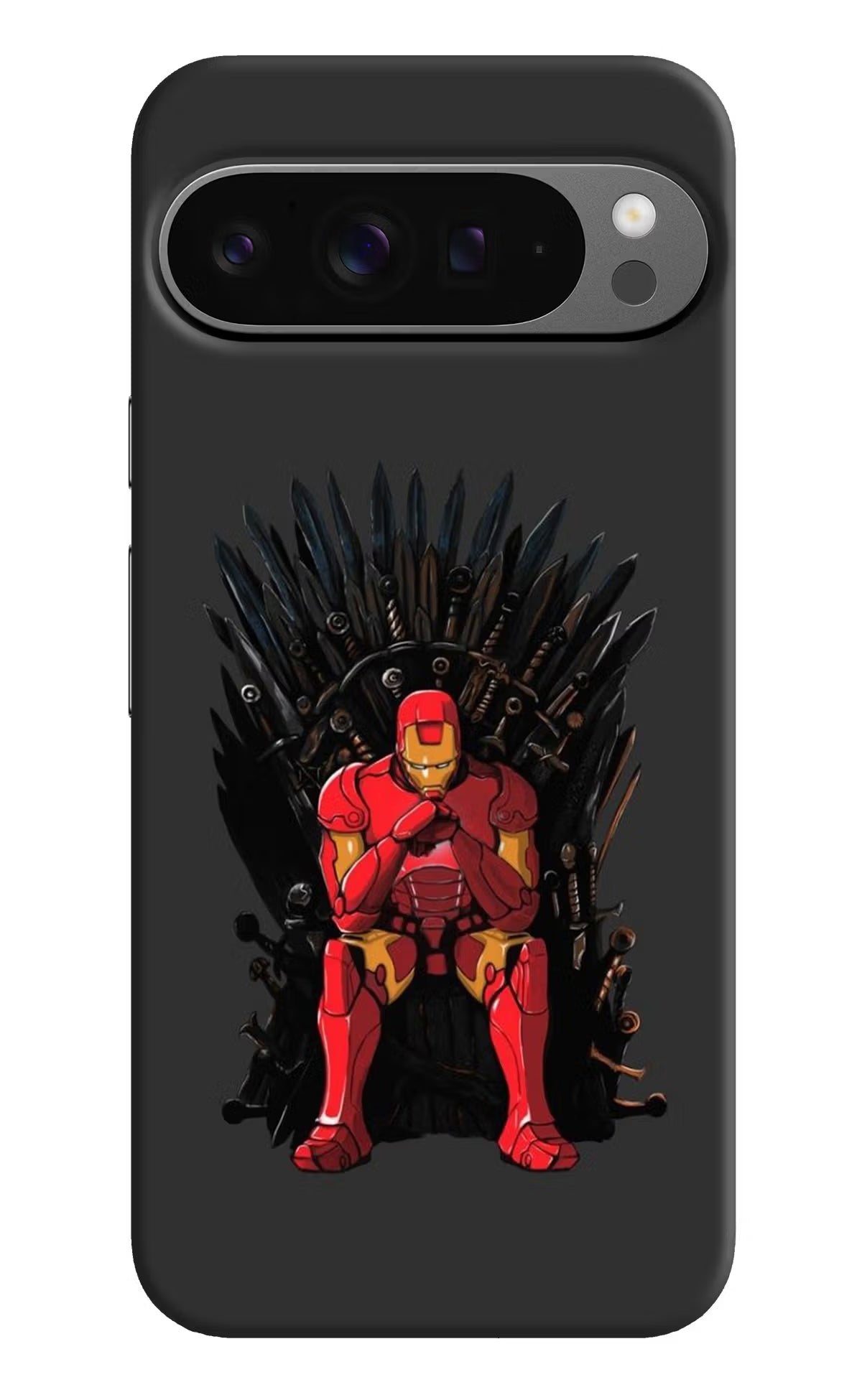 Ironman Throne Google Pixel 9 Pro XL Hard Case Back Cover by Casekaro