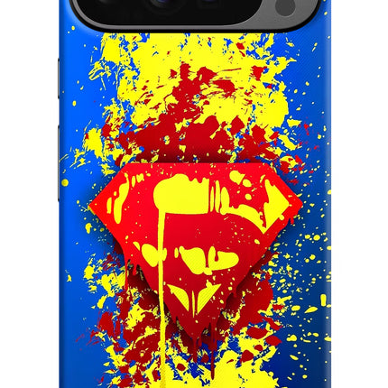Superman logo Google Pixel 9 Pro XL Hard Case Back Cover by Casekaro