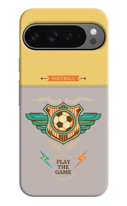 Football Google Pixel 9 Pro XL Back Cover