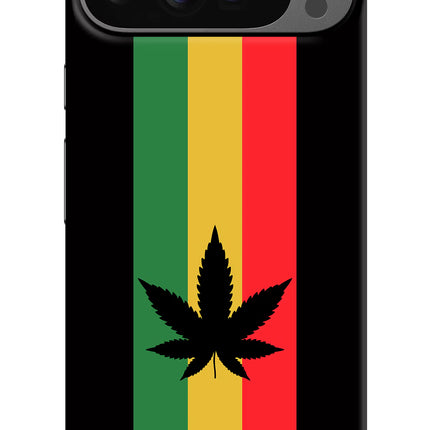 Weed Flag Google Pixel 9 Pro XL Hard Case Back Cover by Casekaro