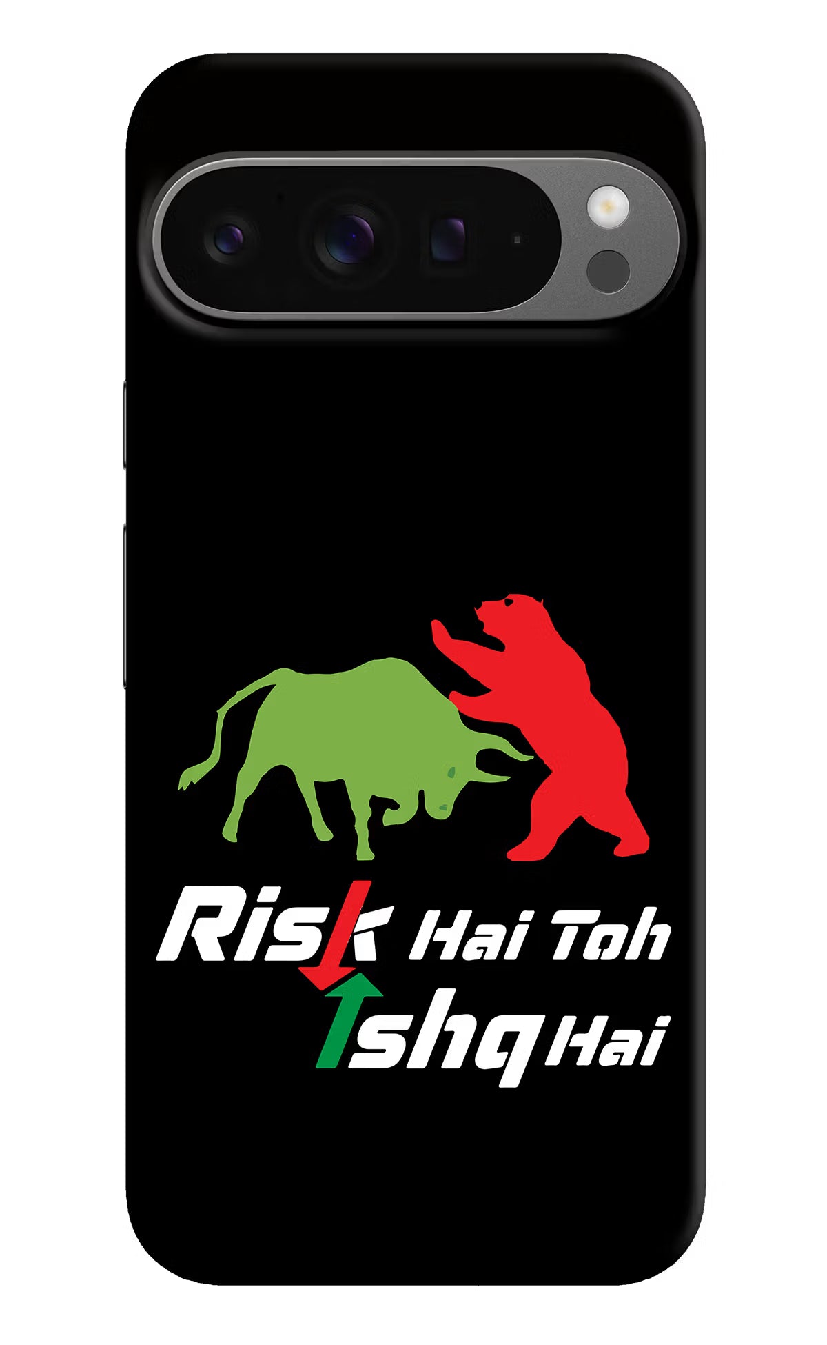 Risk Hai Toh Ishq Hai Google Pixel 9 Pro XL Hard Case Back Cover by Casekaro