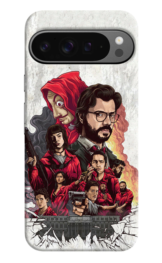 Money Heist Artwork Google Pixel 9 Pro XL Back Cover