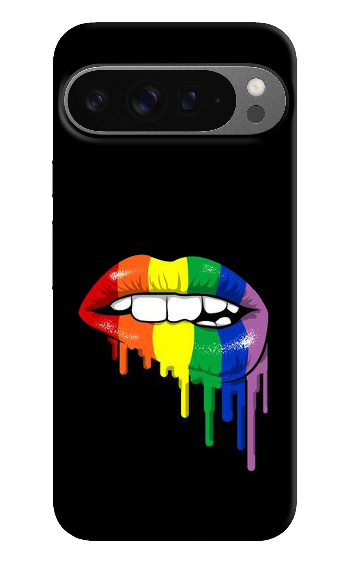 Lips Biting Google Pixel 9 Pro XL Back Cover