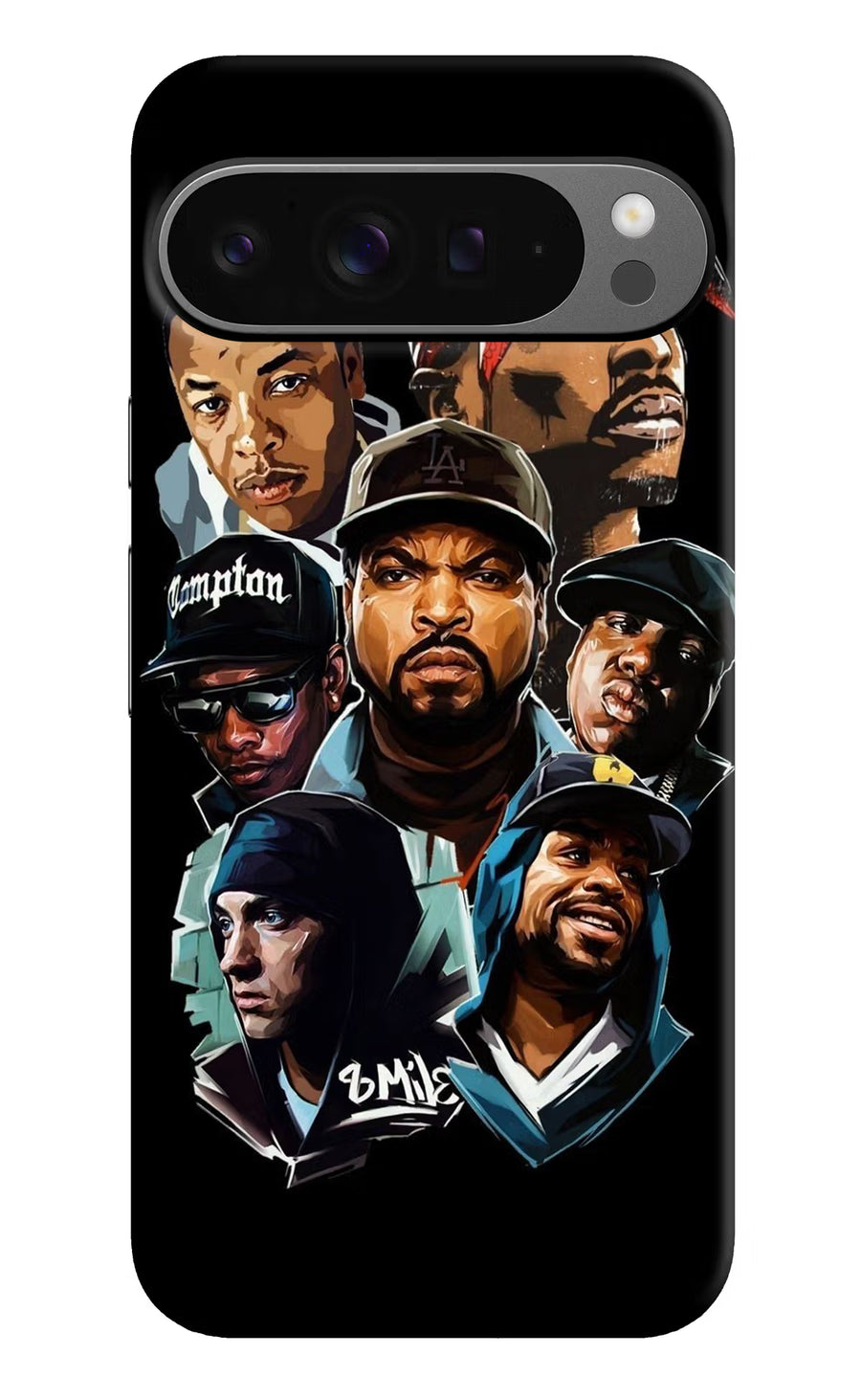 Rappers Google Pixel 9 Pro XL Back Cover, Hard case
