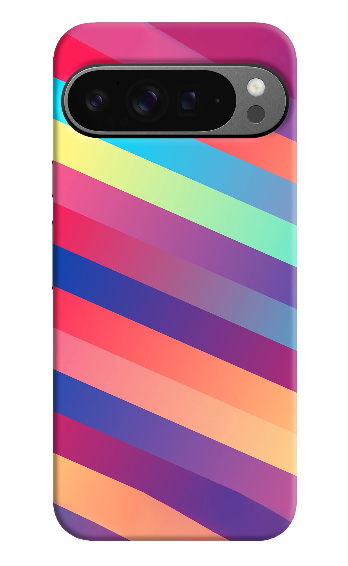 Stripes color Google Pixel 9 Pro XL Back Cover